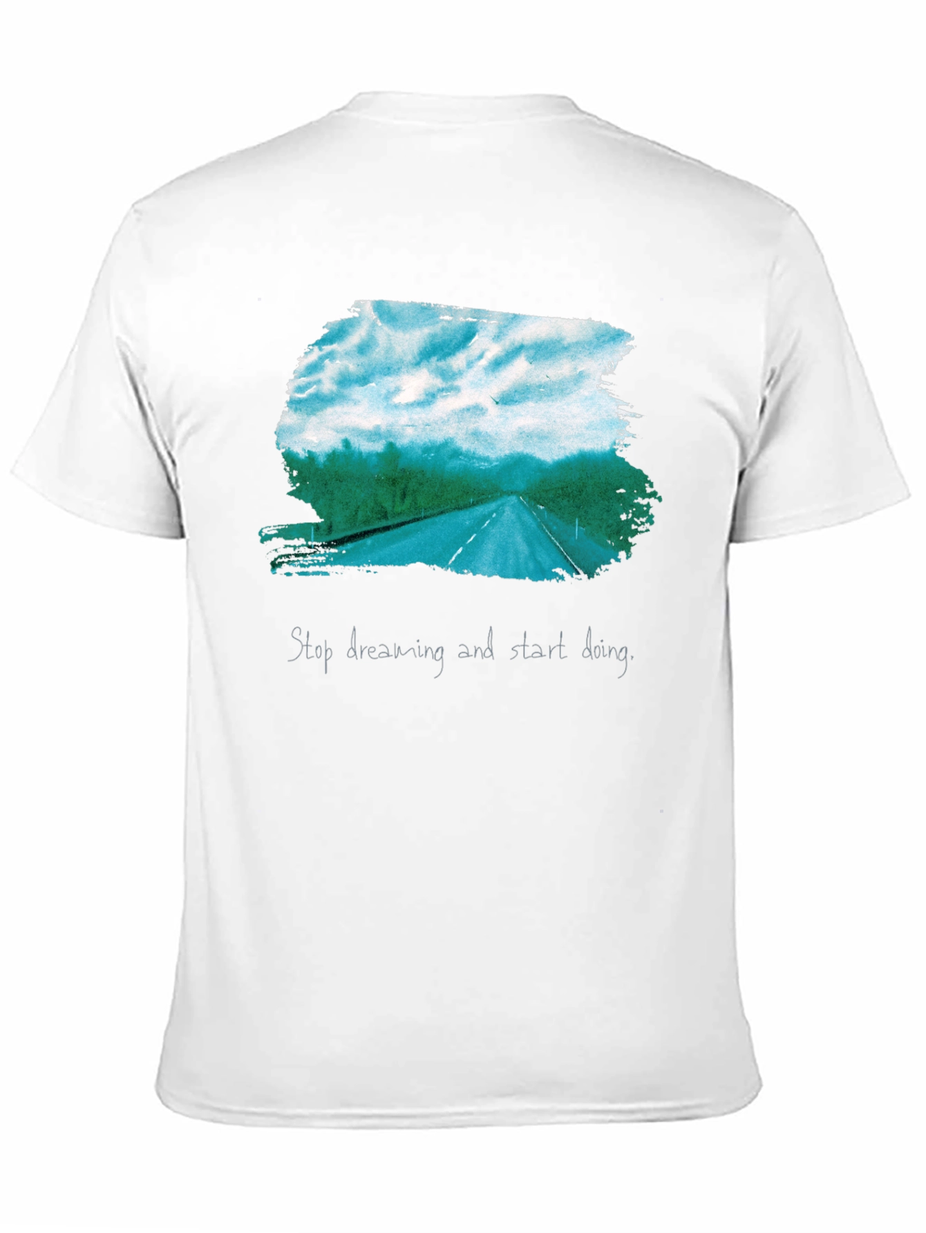 Road Trip Graphic Tee - Stop Dreaming Start Doing