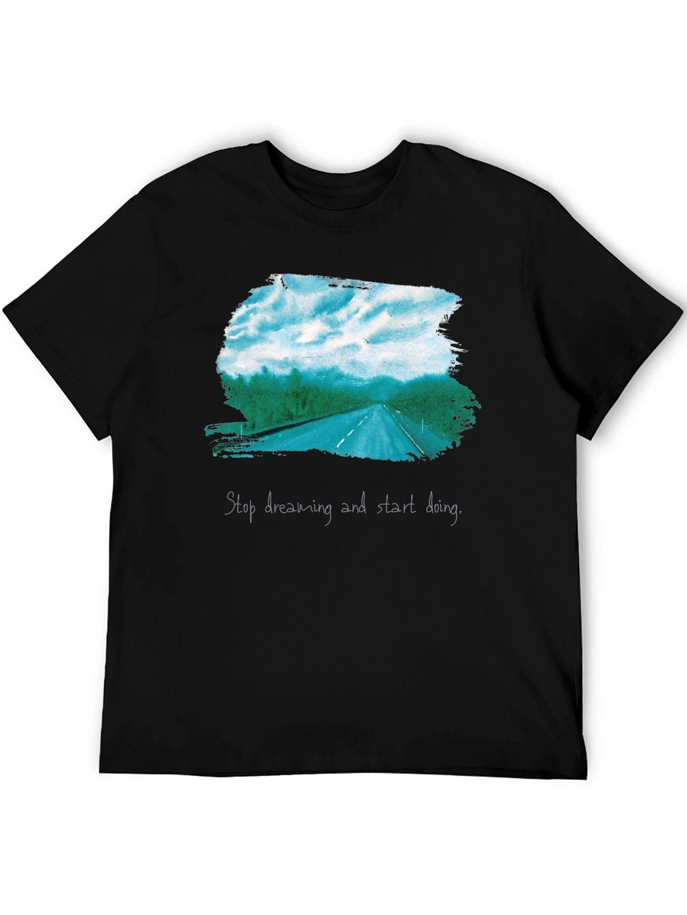 Road Trip Graphic Tee - Stop Dreaming Start Doing