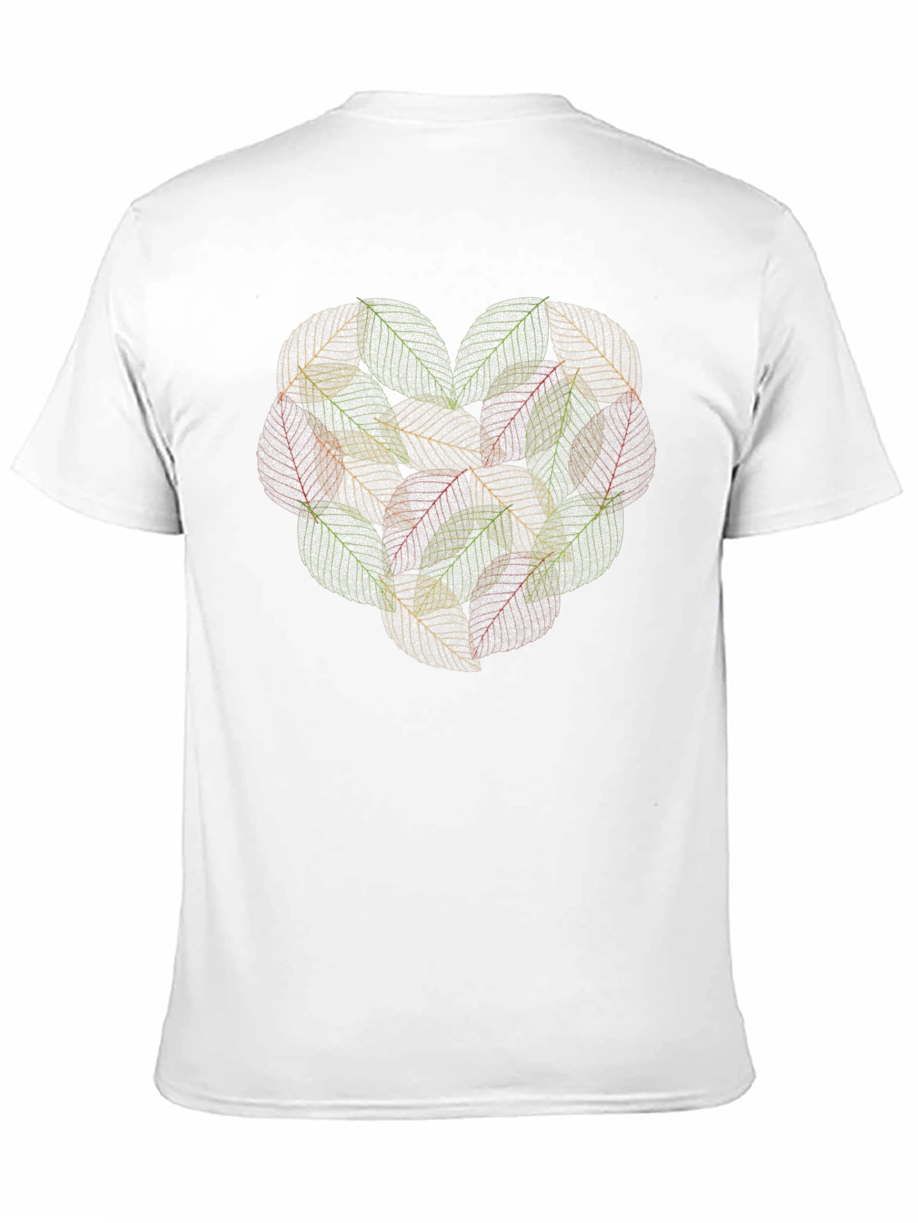 Leaf Heart Graphic Tee - Stylish & Unique