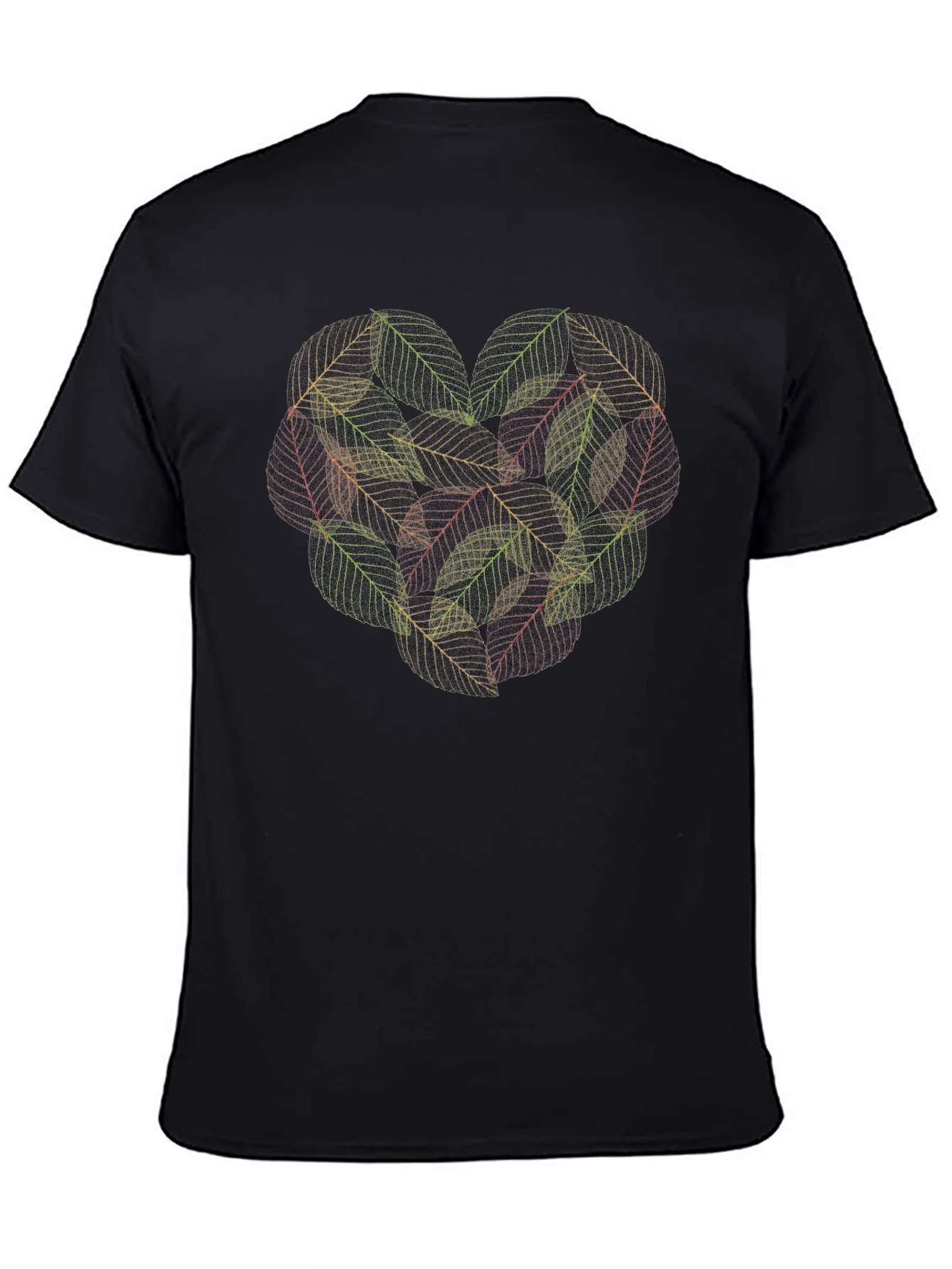 Leaf Heart Graphic Tee - Stylish & Unique