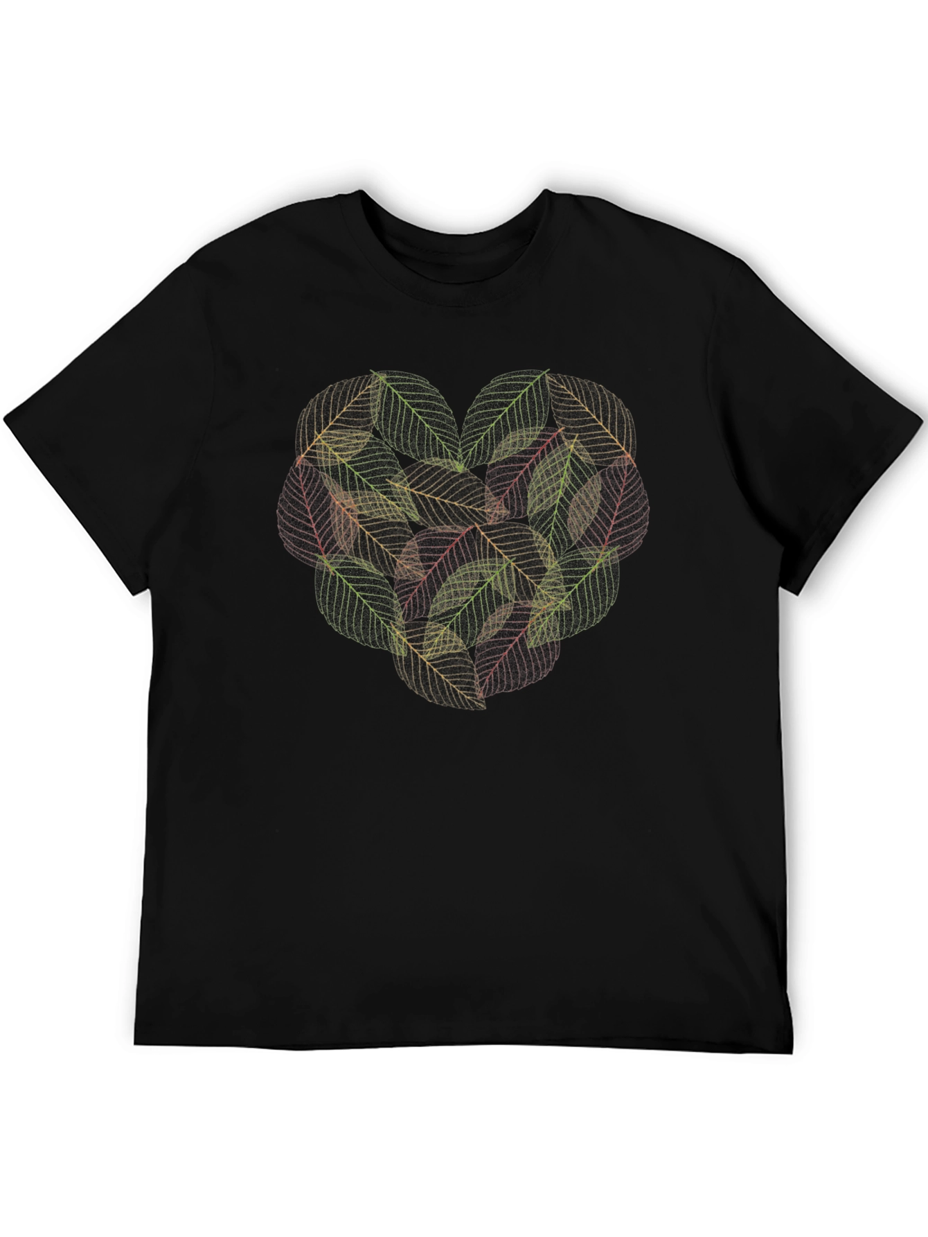 Leaf Heart Graphic Tee - Stylish & Unique