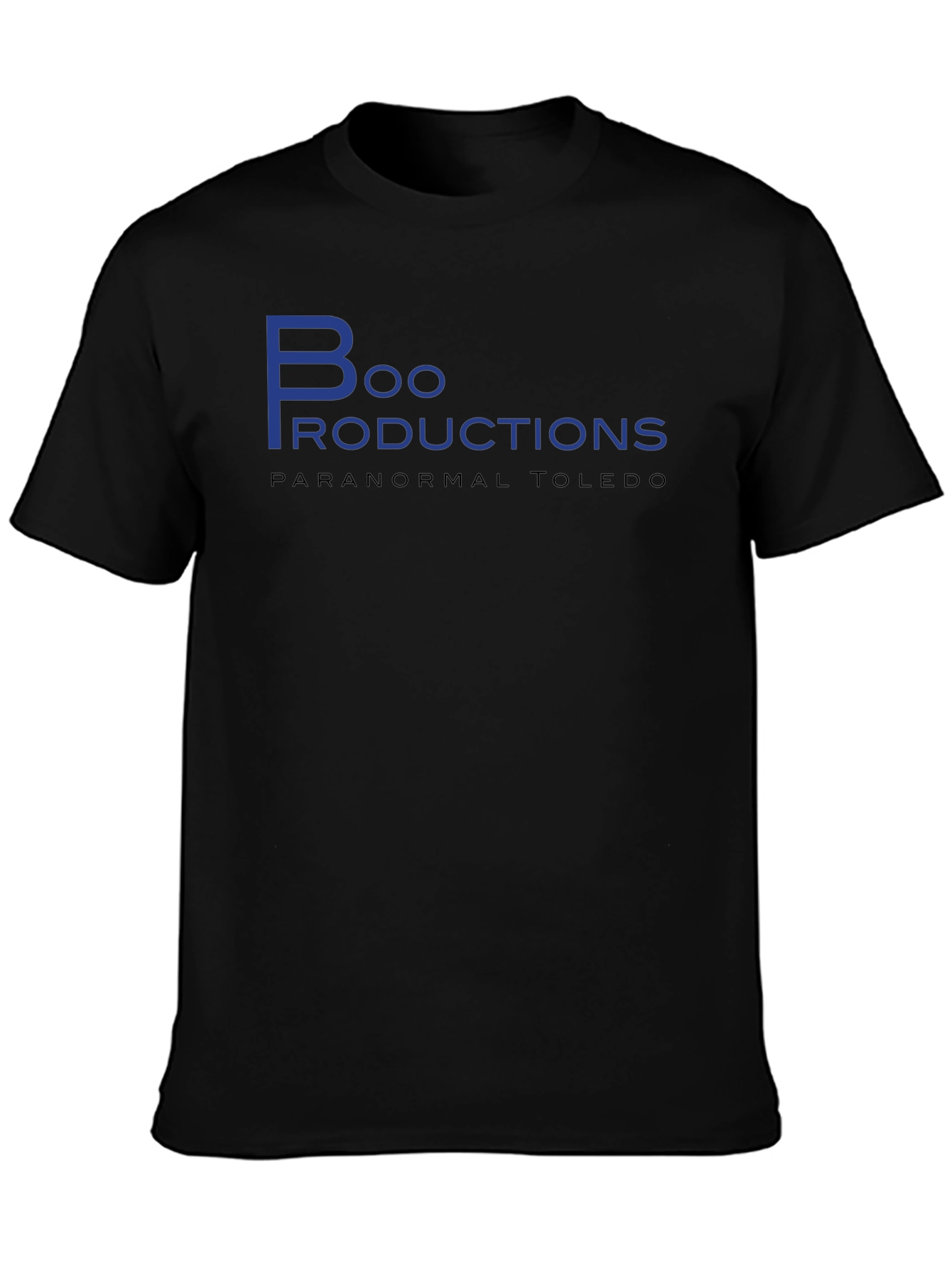 Boo Productions Paranormal Toledo Black T-Shirt