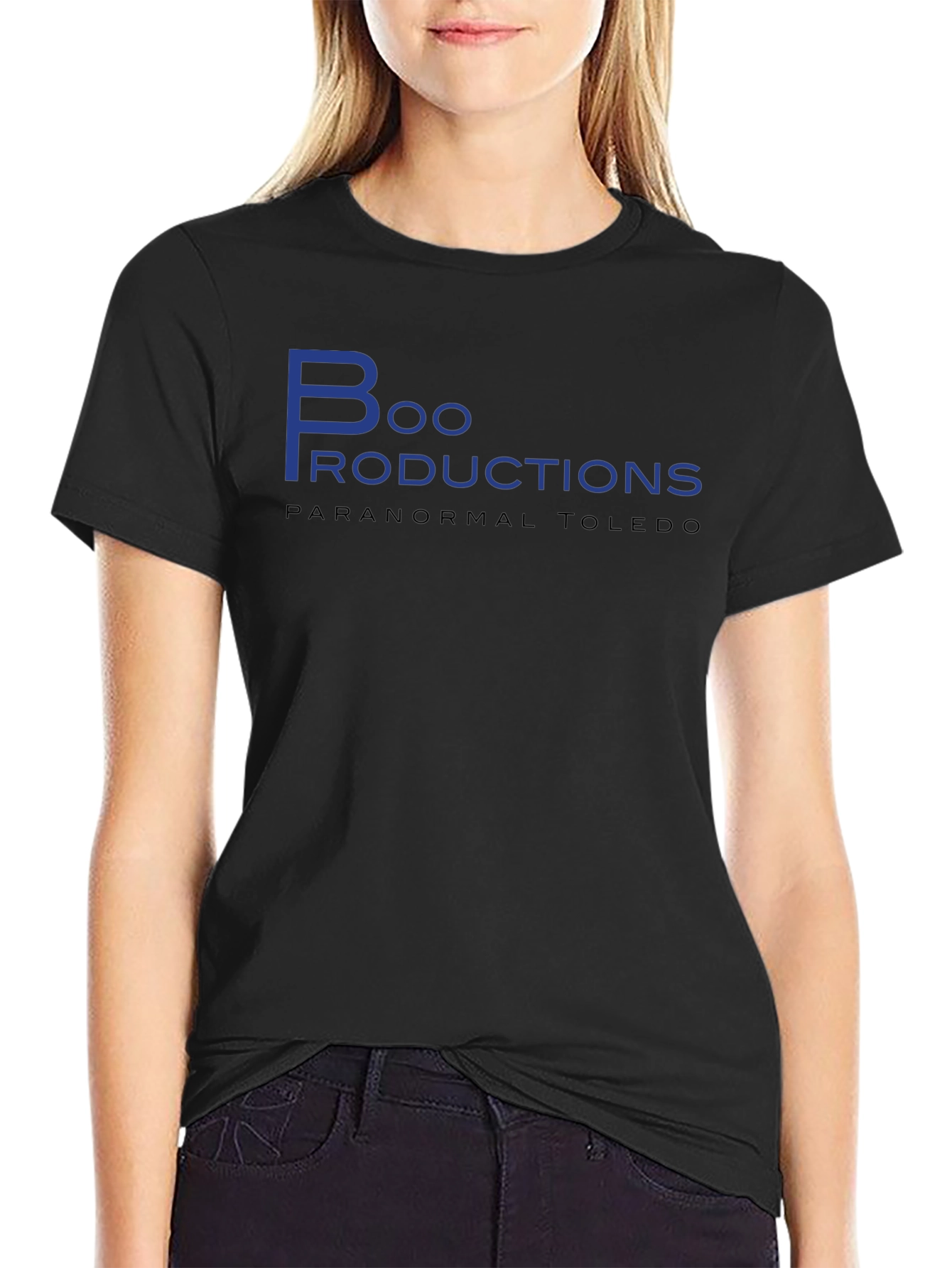 Boo Productions Paranormal Toledo Black T-Shirt