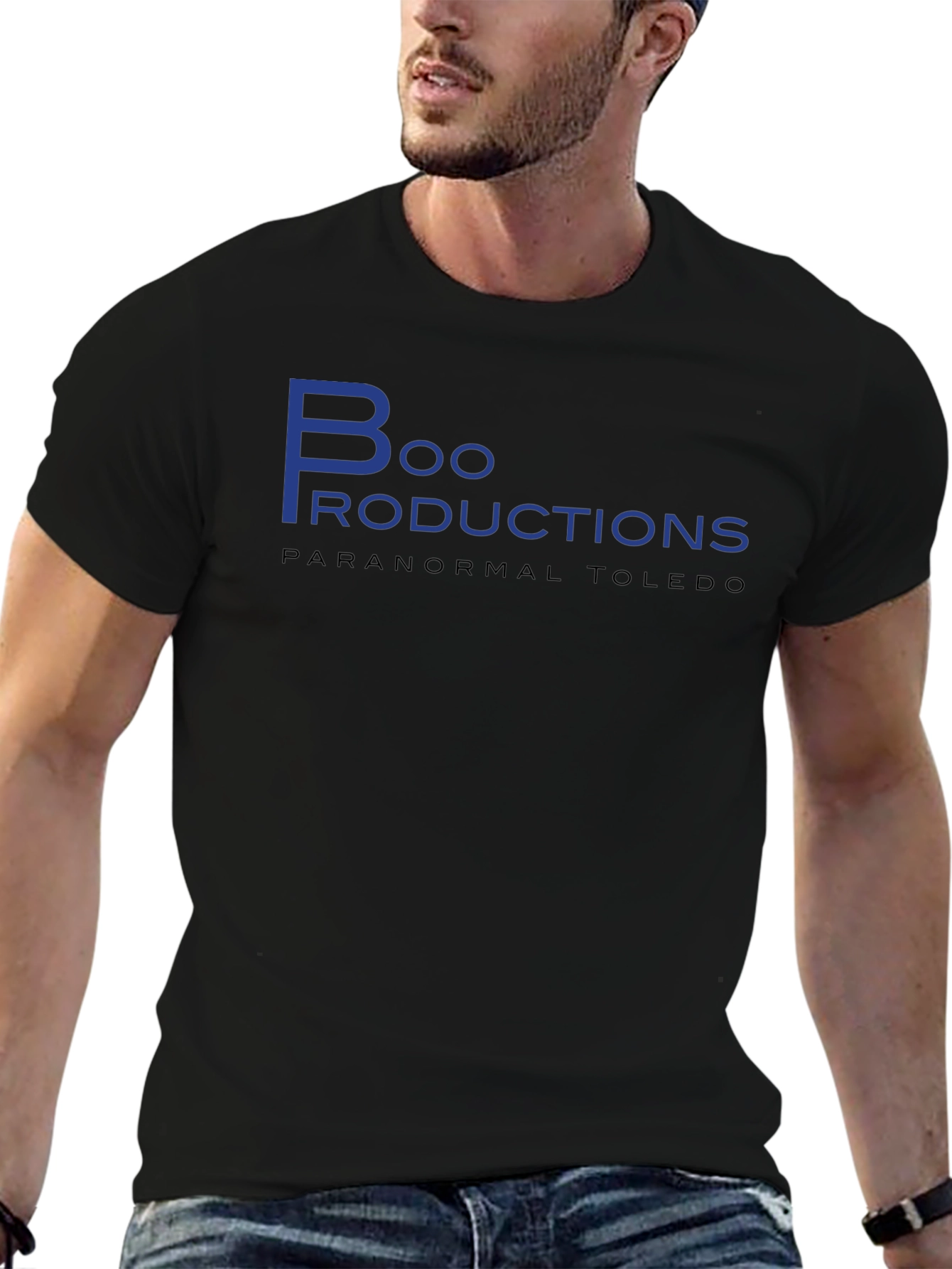 Boo Productions Paranormal Toledo Black T-Shirt