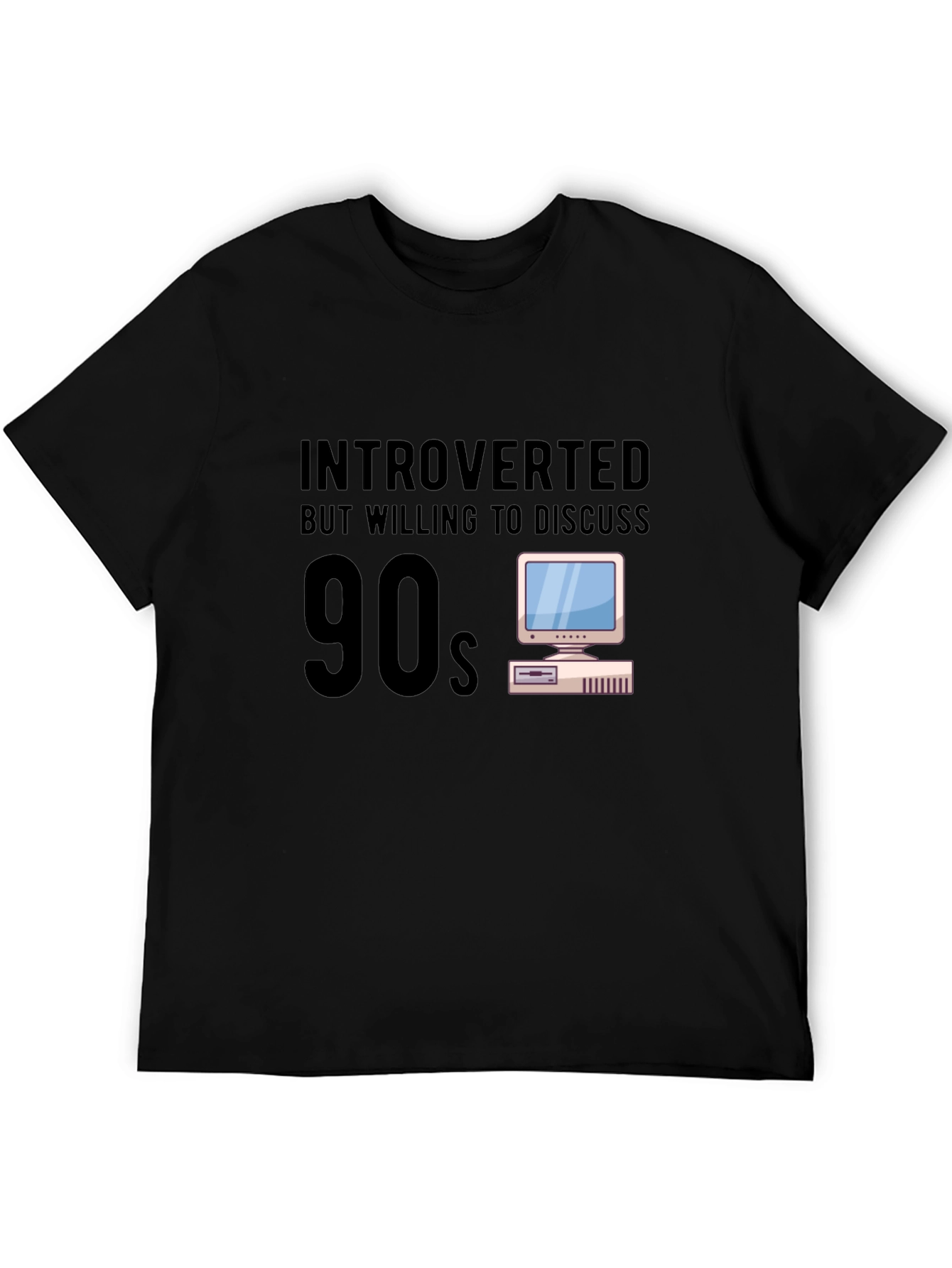Introverted 90s Computer T-Shirt