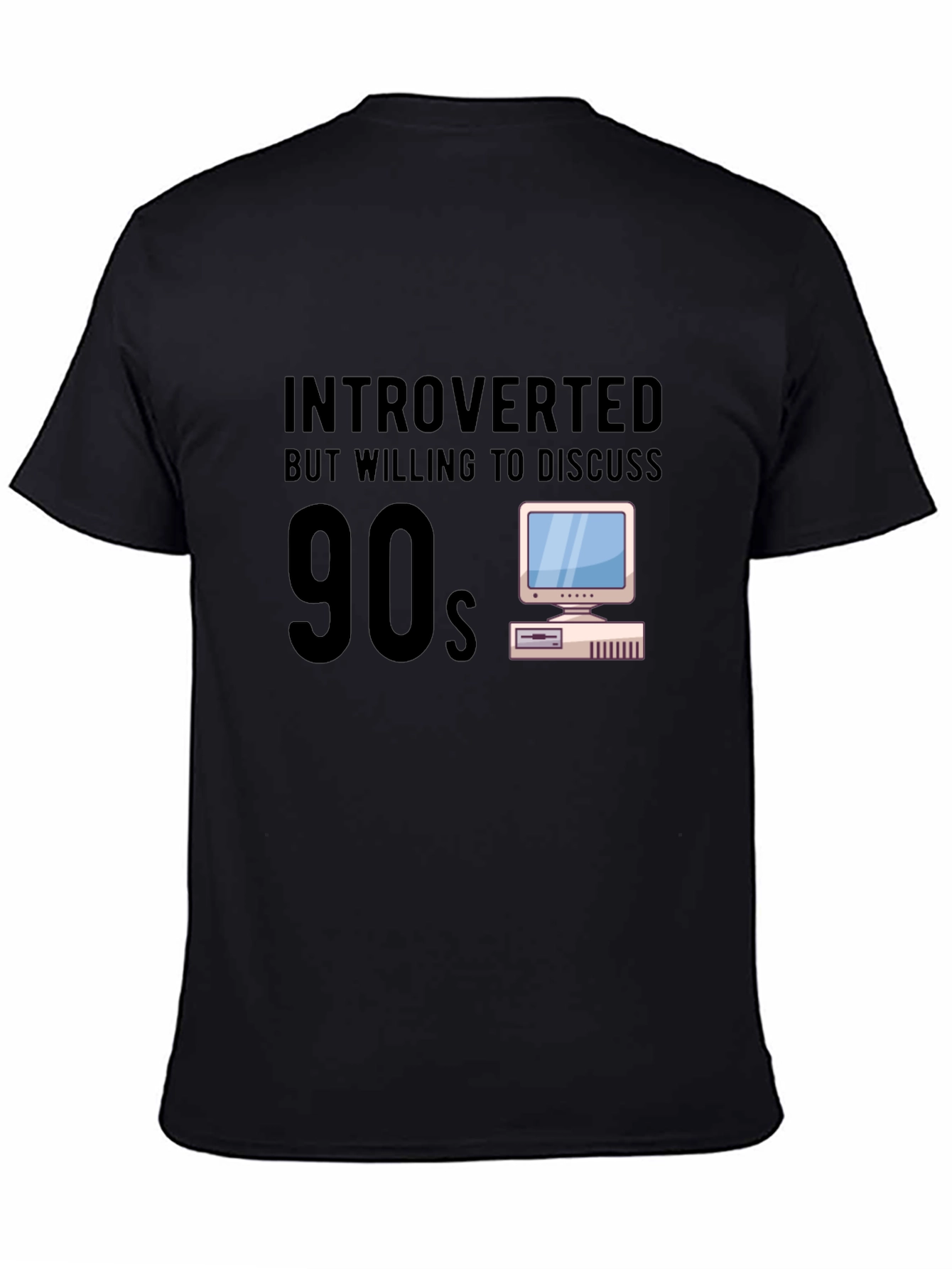 Introverted 90s Computer T-Shirt