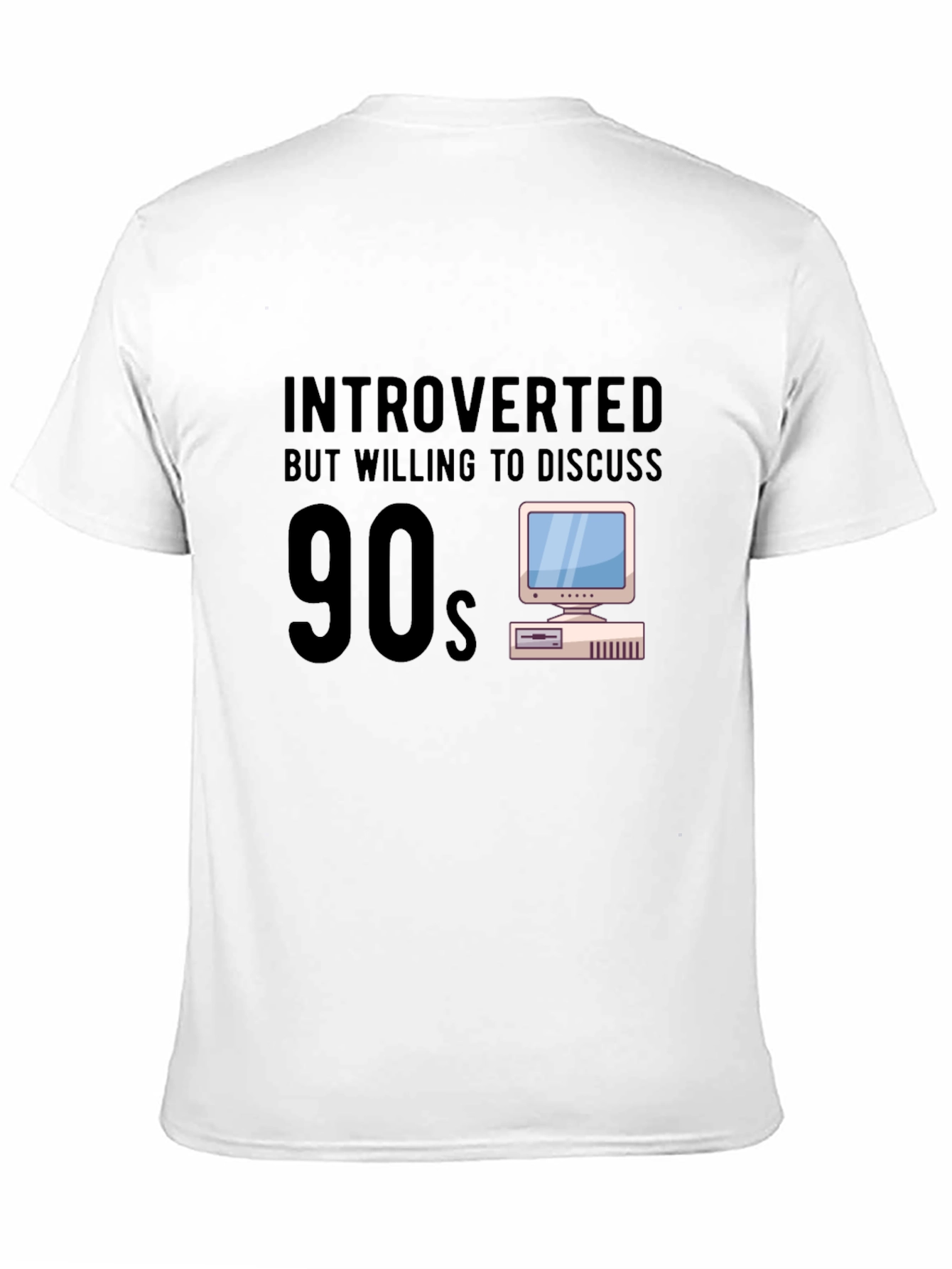 Introverted 90s Computer T-Shirt