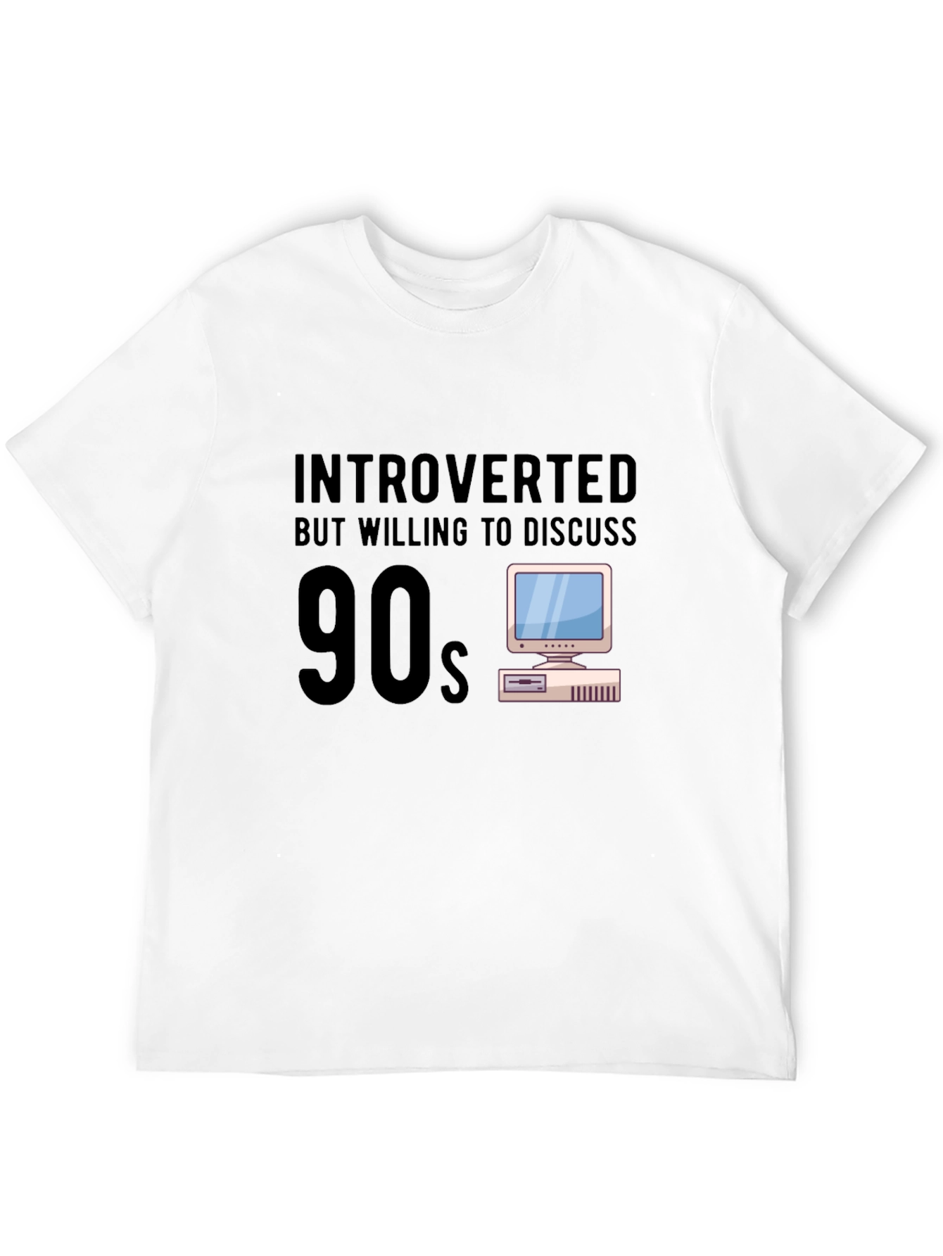 Introverted 90s Computer T-Shirt