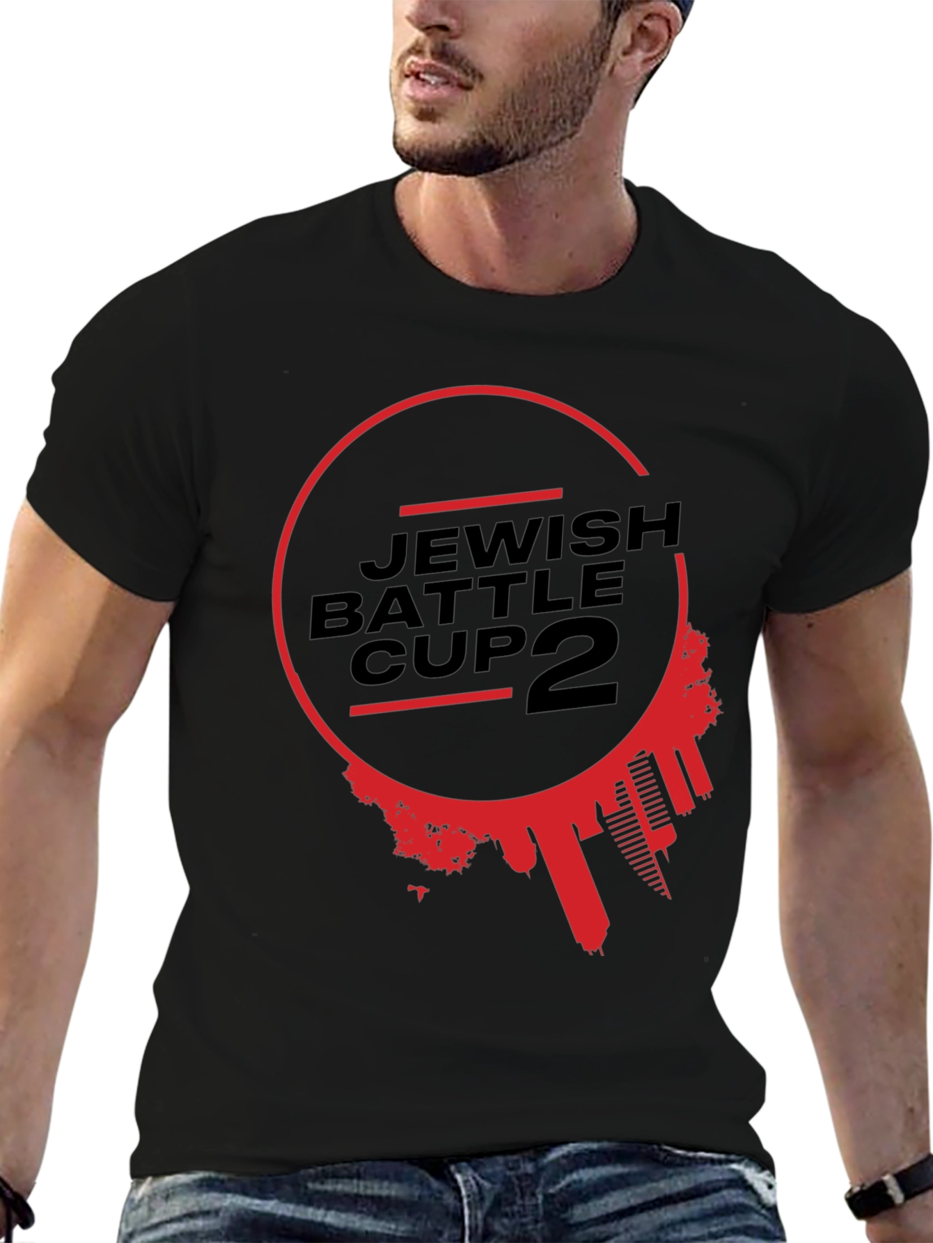 Jewish Battle Cup 2 T-Shirt