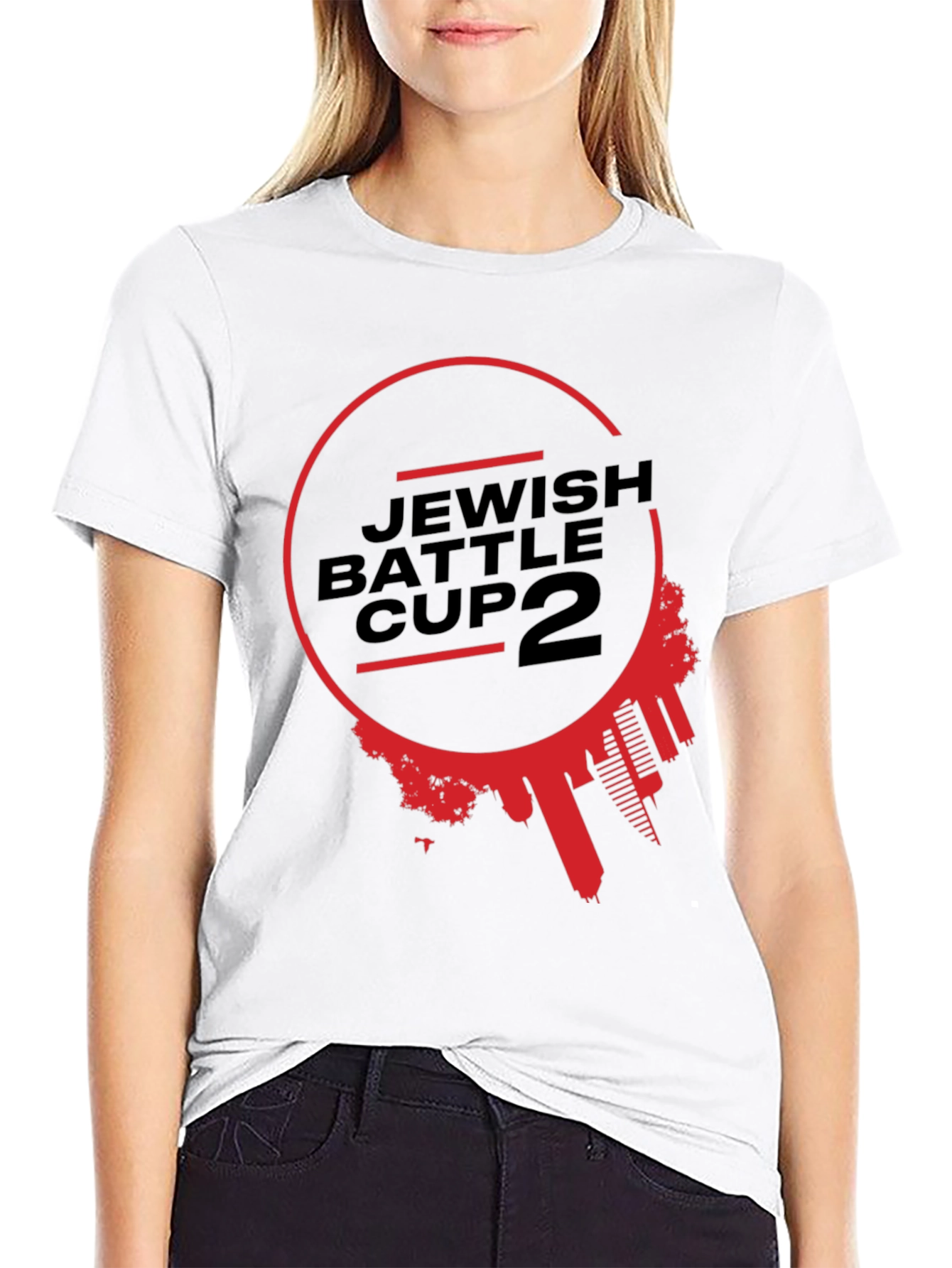 Jewish Battle Cup 2 T-Shirt