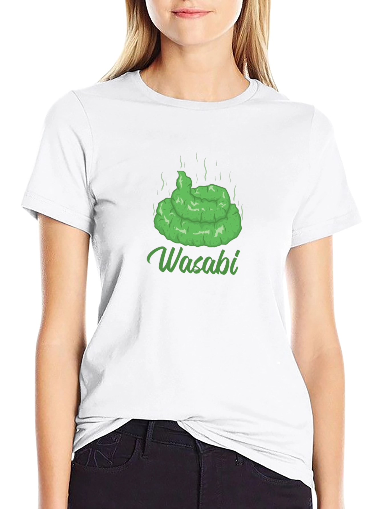 Wasabi Funny Graphic T-Shirt - Novelty Humor Tee