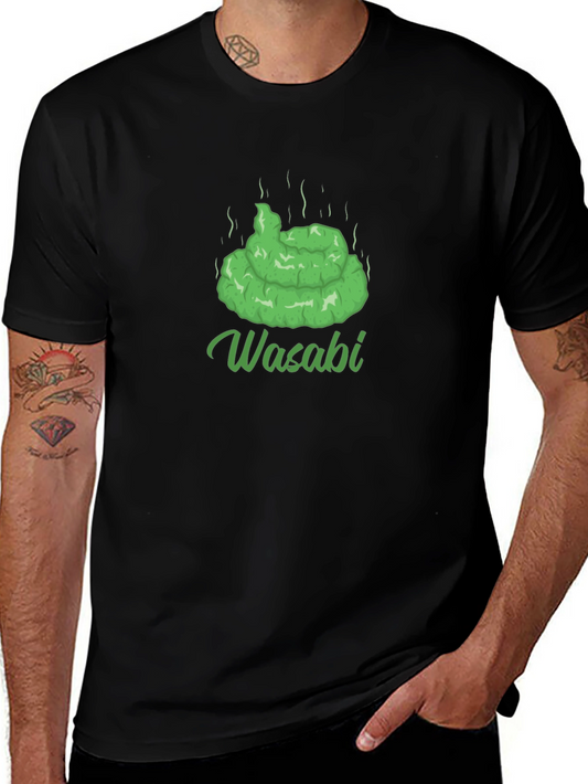 Wasabi Funny Graphic T-Shirt - Novelty Humor Tee