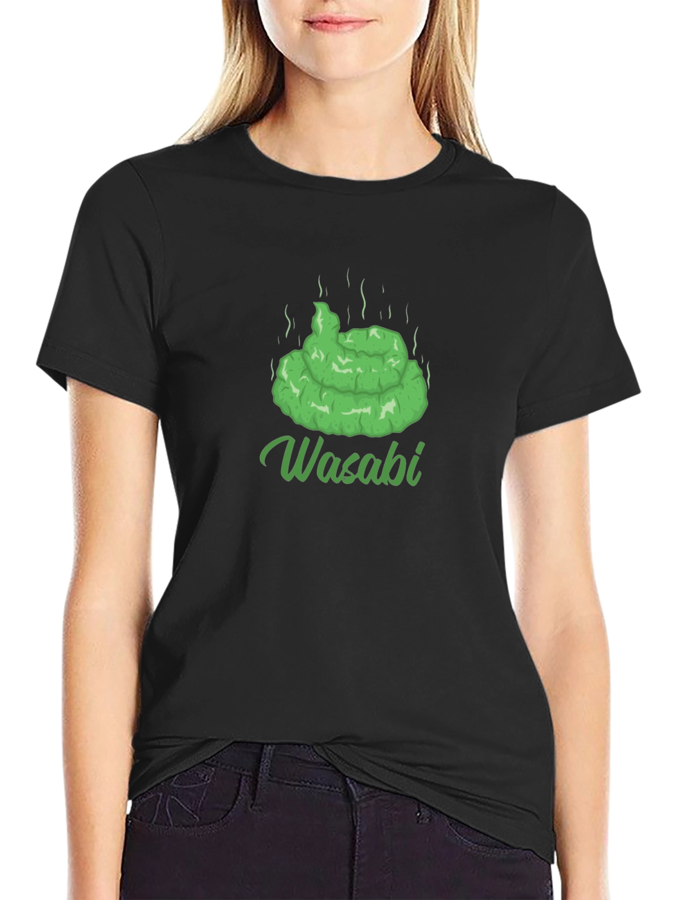 Wasabi Funny Graphic T-Shirt - Novelty Humor Tee
