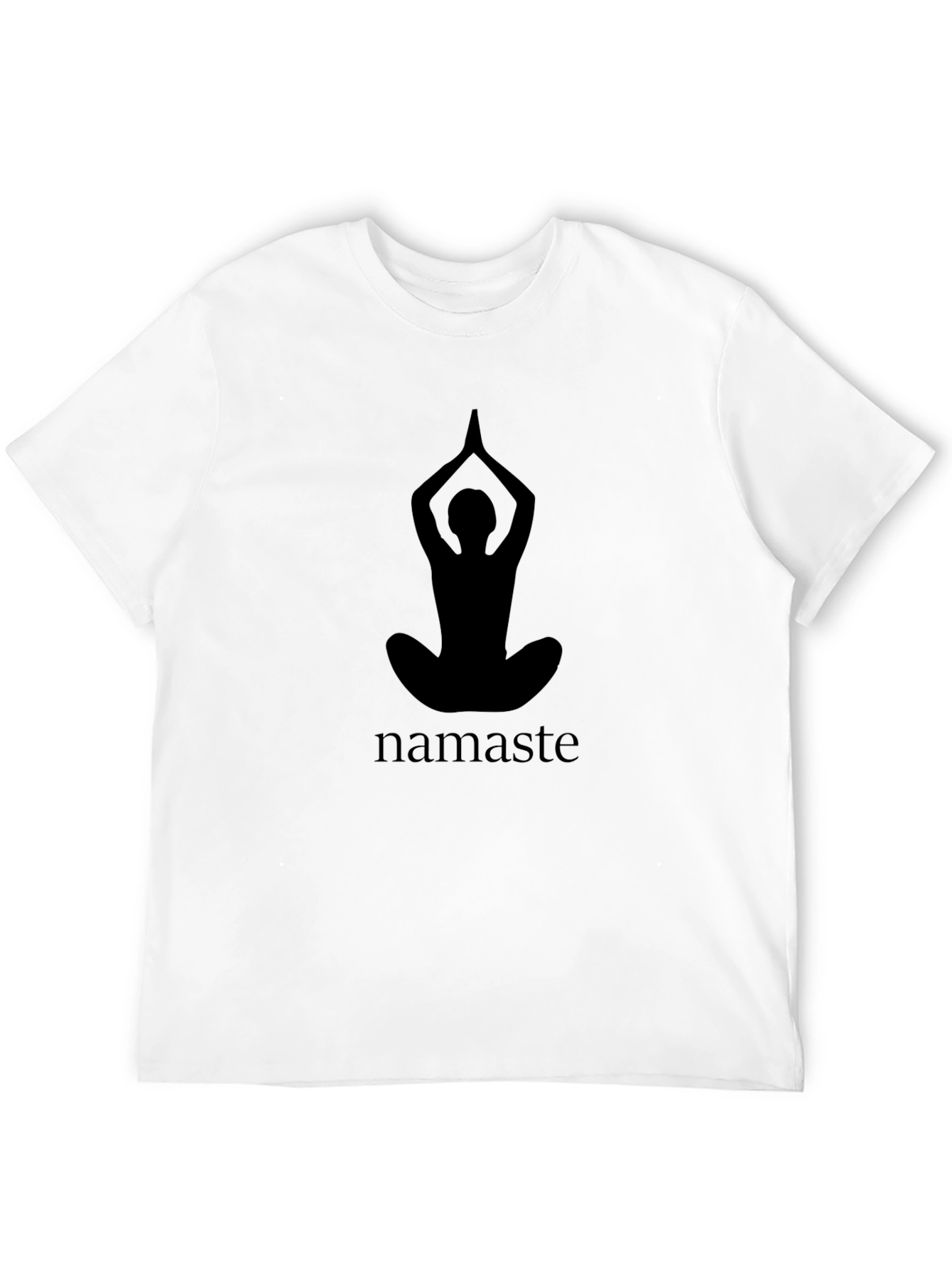 Namaste Yoga Black Graphic Tee