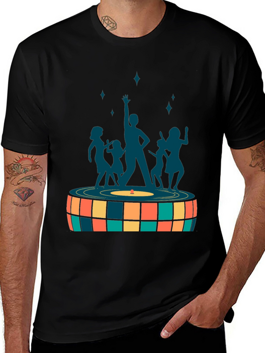 Retro Disco Party Graphic Tee