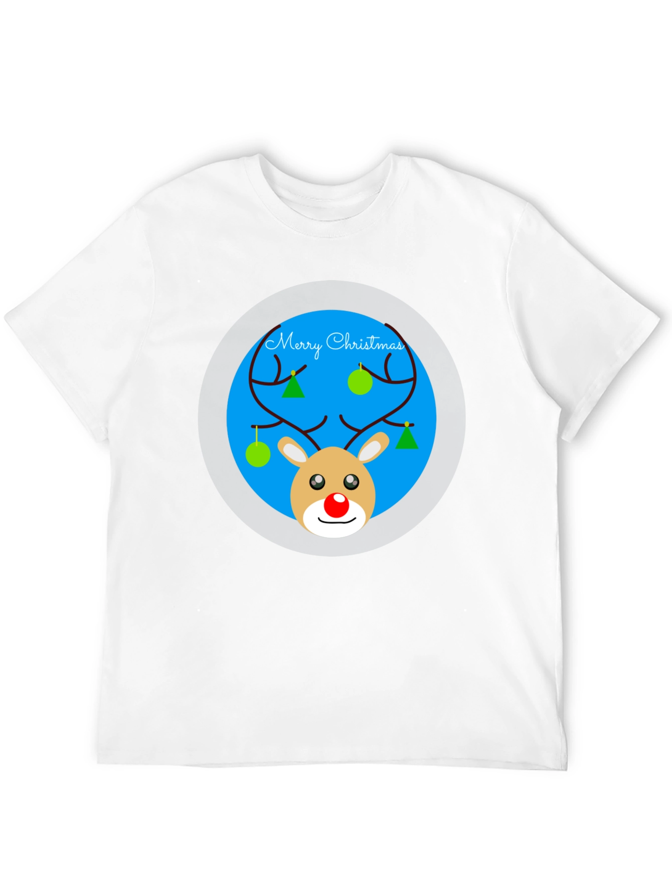 Festive Christmas Reindeer T-Shirt