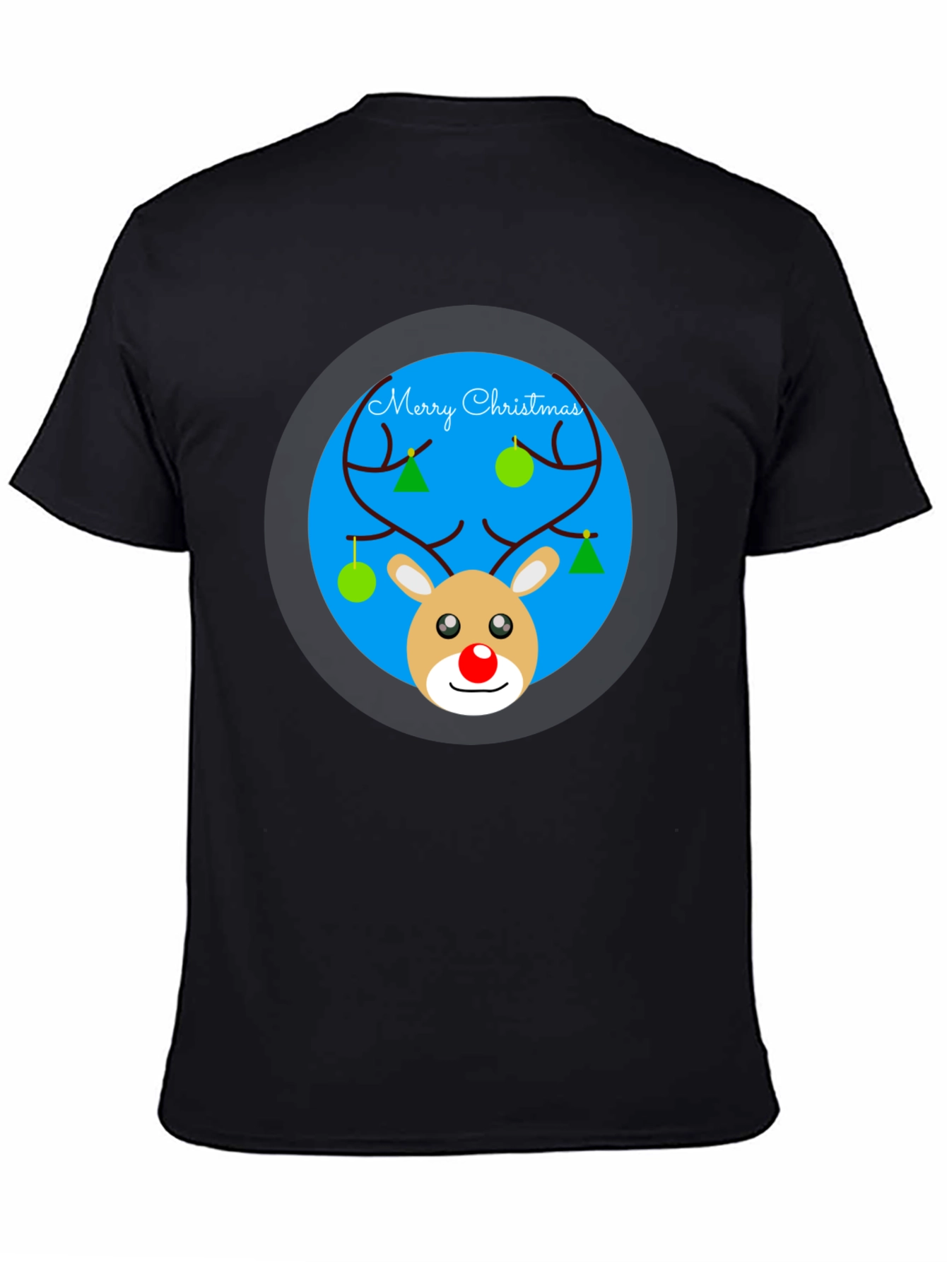 Festive Christmas Reindeer T-Shirt