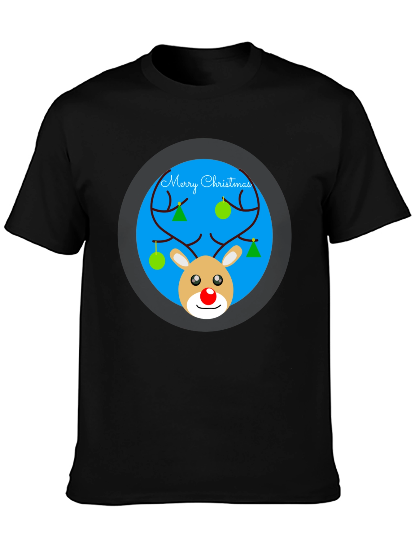 Festive Christmas Reindeer T-Shirt