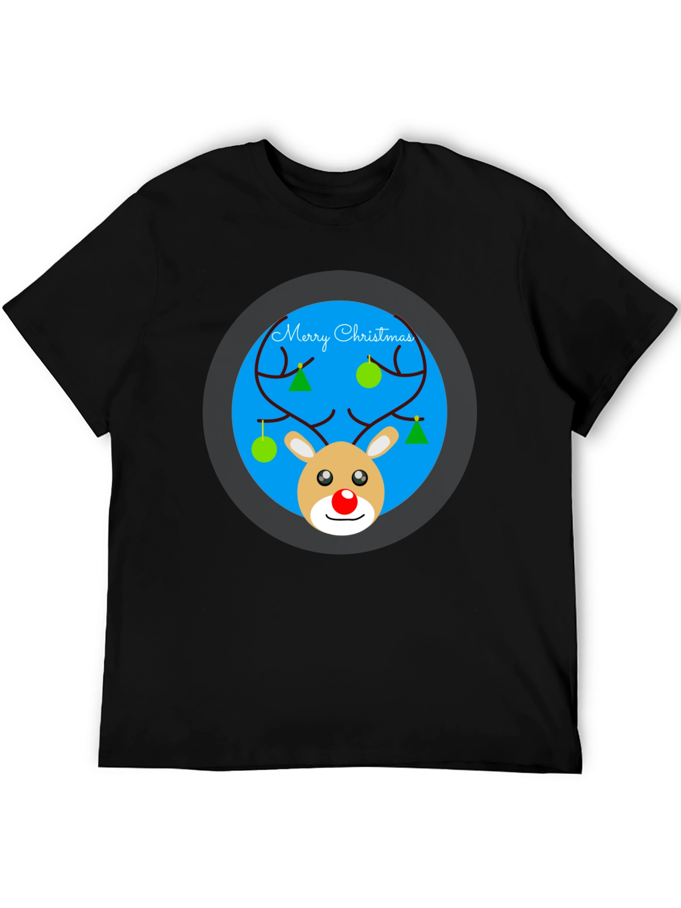 Festive Christmas Reindeer T-Shirt