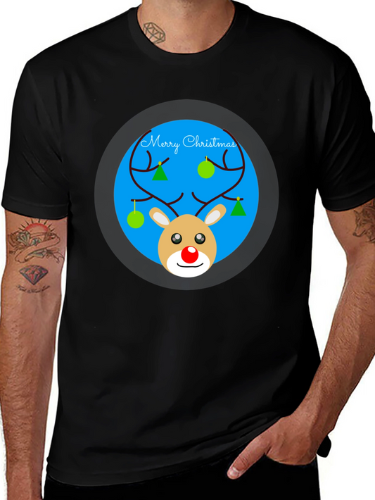 Festive Christmas Reindeer T-Shirt