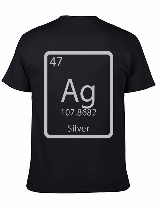 Silver Element T-Shirt - Chemistry Science Tee