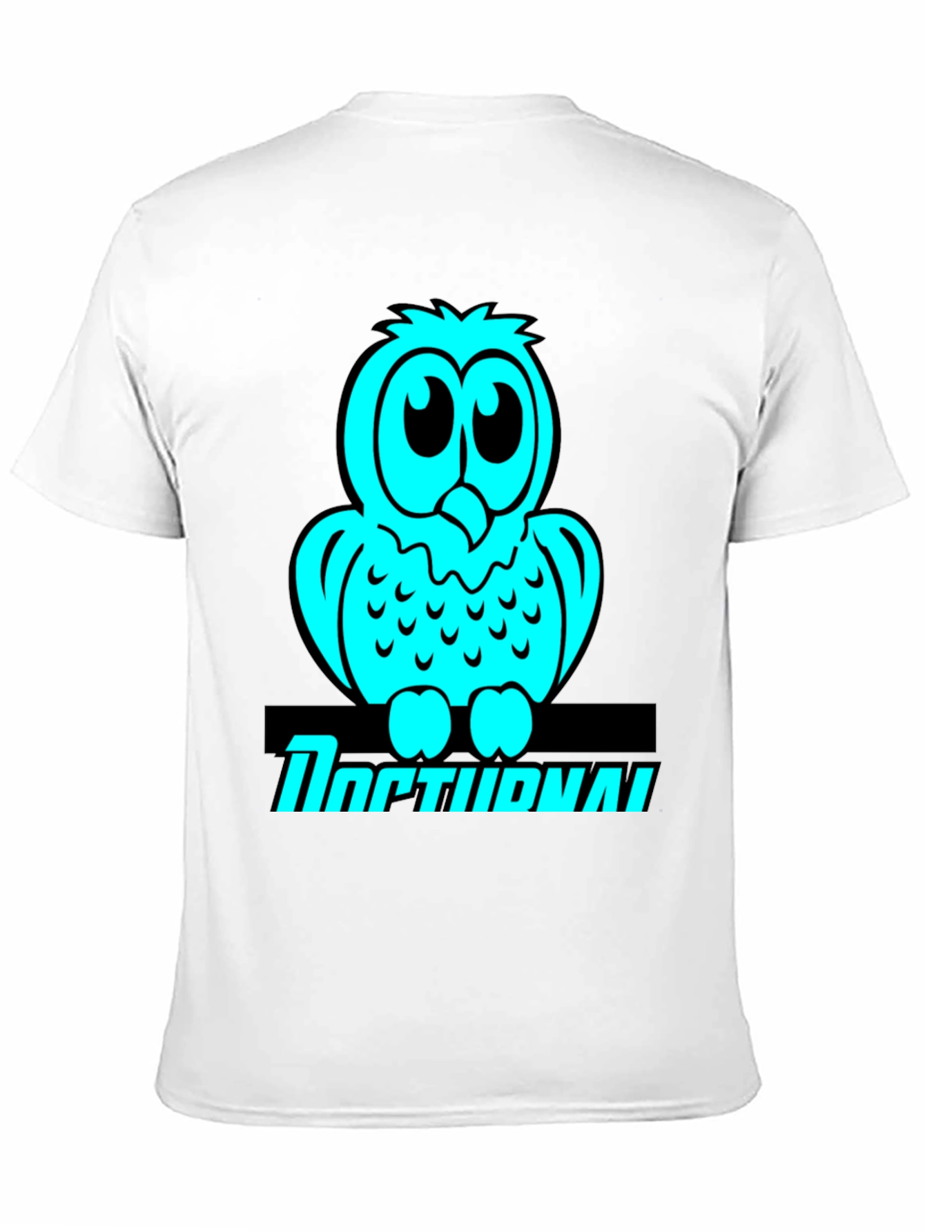 Owl Graphic T-Shirt - Nocturnal Bird Lover Tee