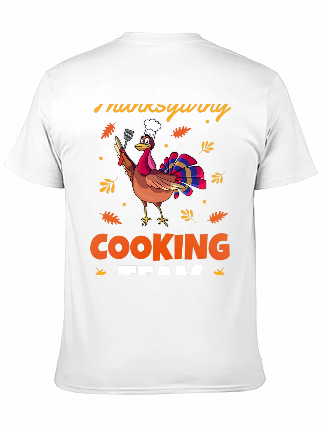 Thanksgiving Cooking Team Turkey T-Shirt