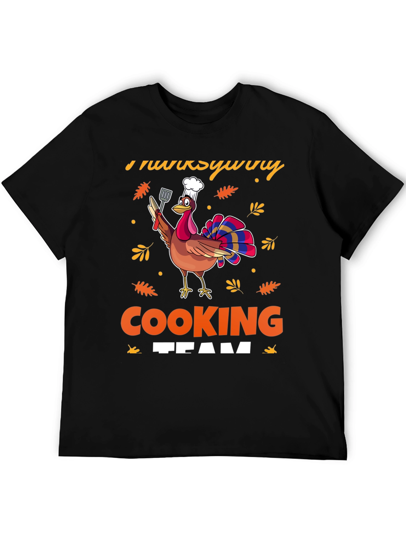 Thanksgiving Cooking Team Turkey T-Shirt