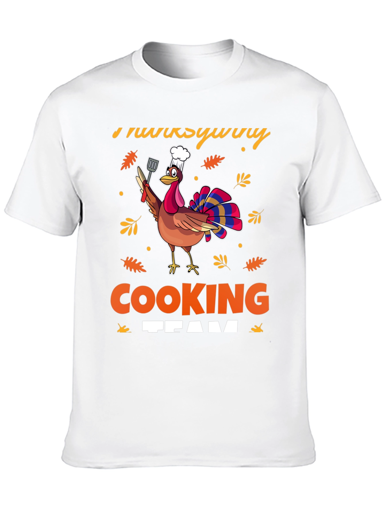 Thanksgiving Cooking Team Turkey T-Shirt