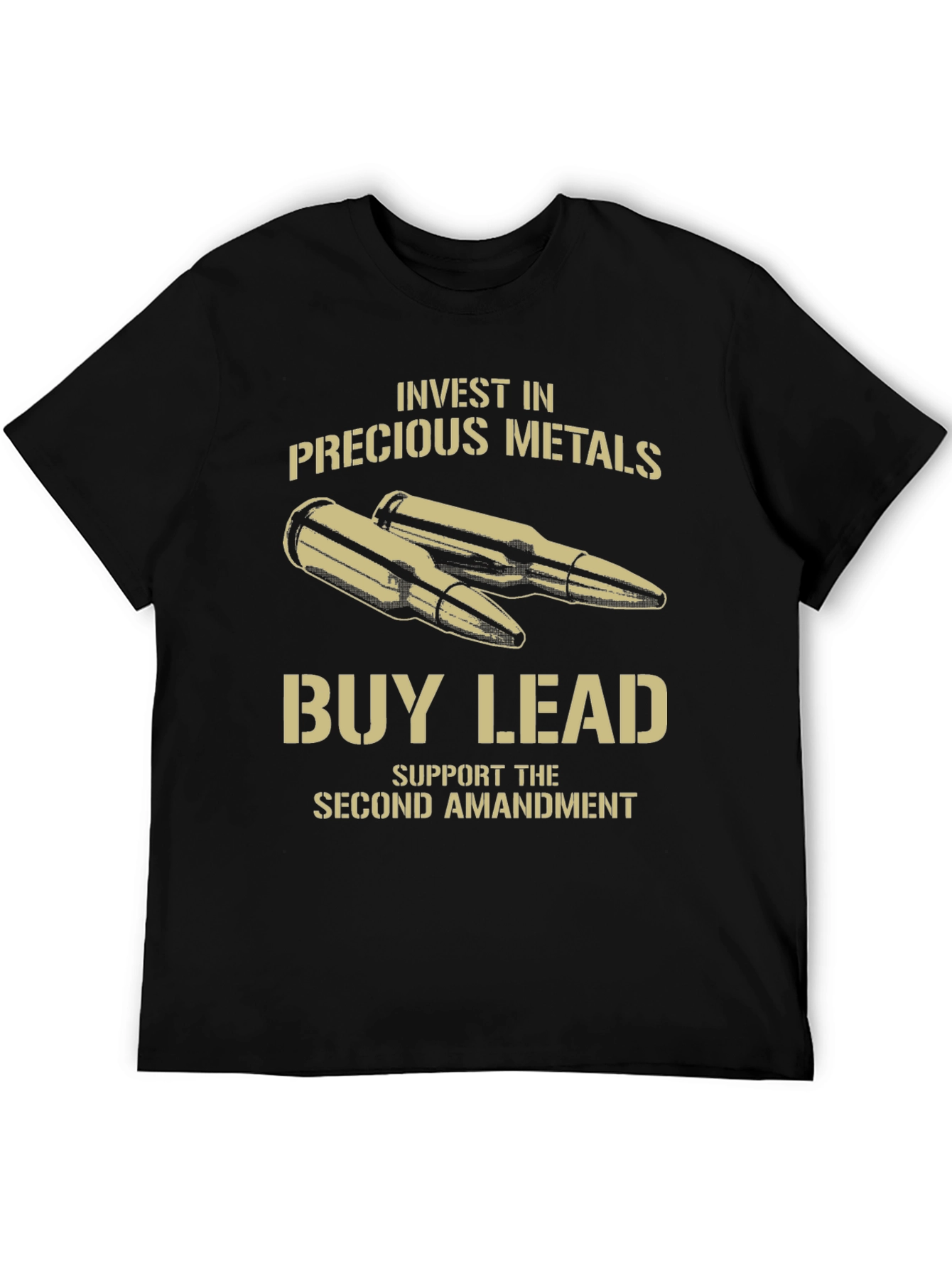 Invest in Precious Metals Graphic T-Shirt