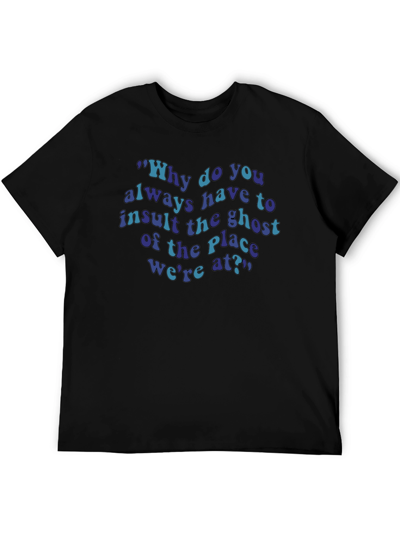 Insult The Ghost T-Shirt Funny Quote Tee