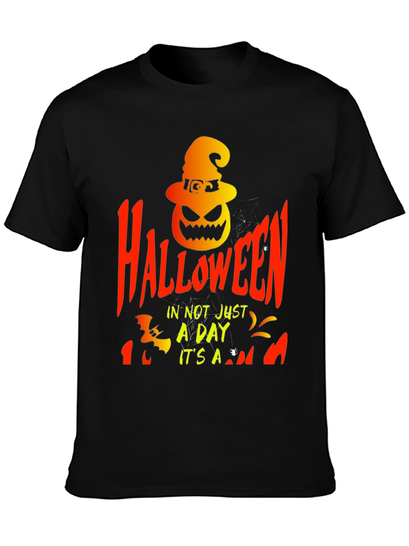 Halloween Graphic Print T-Shirt