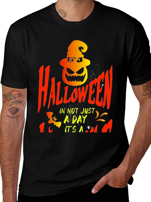 Halloween Graphic Print T-Shirt
