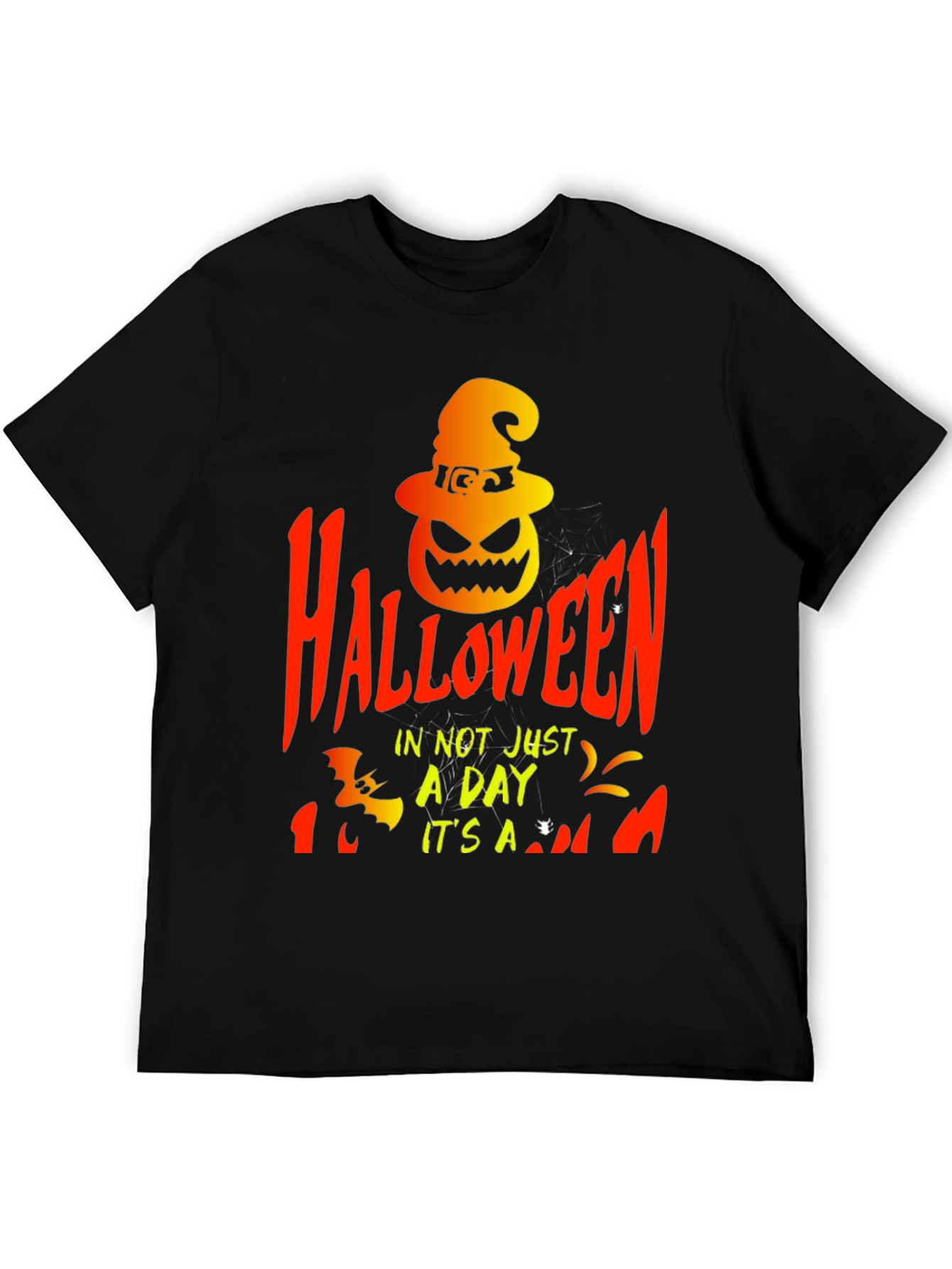 Halloween Graphic Print T-Shirt