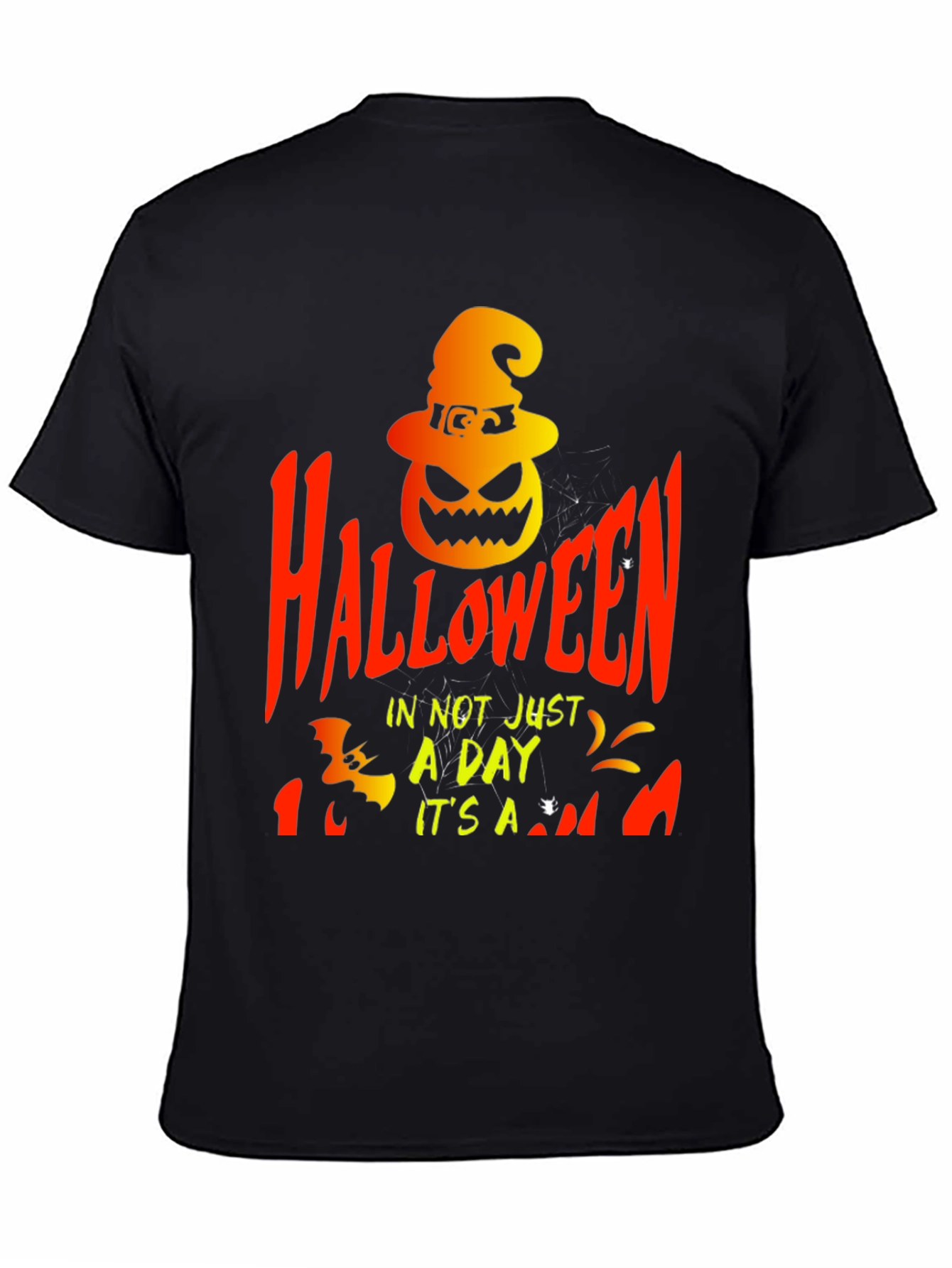 Halloween Graphic Print T-Shirt