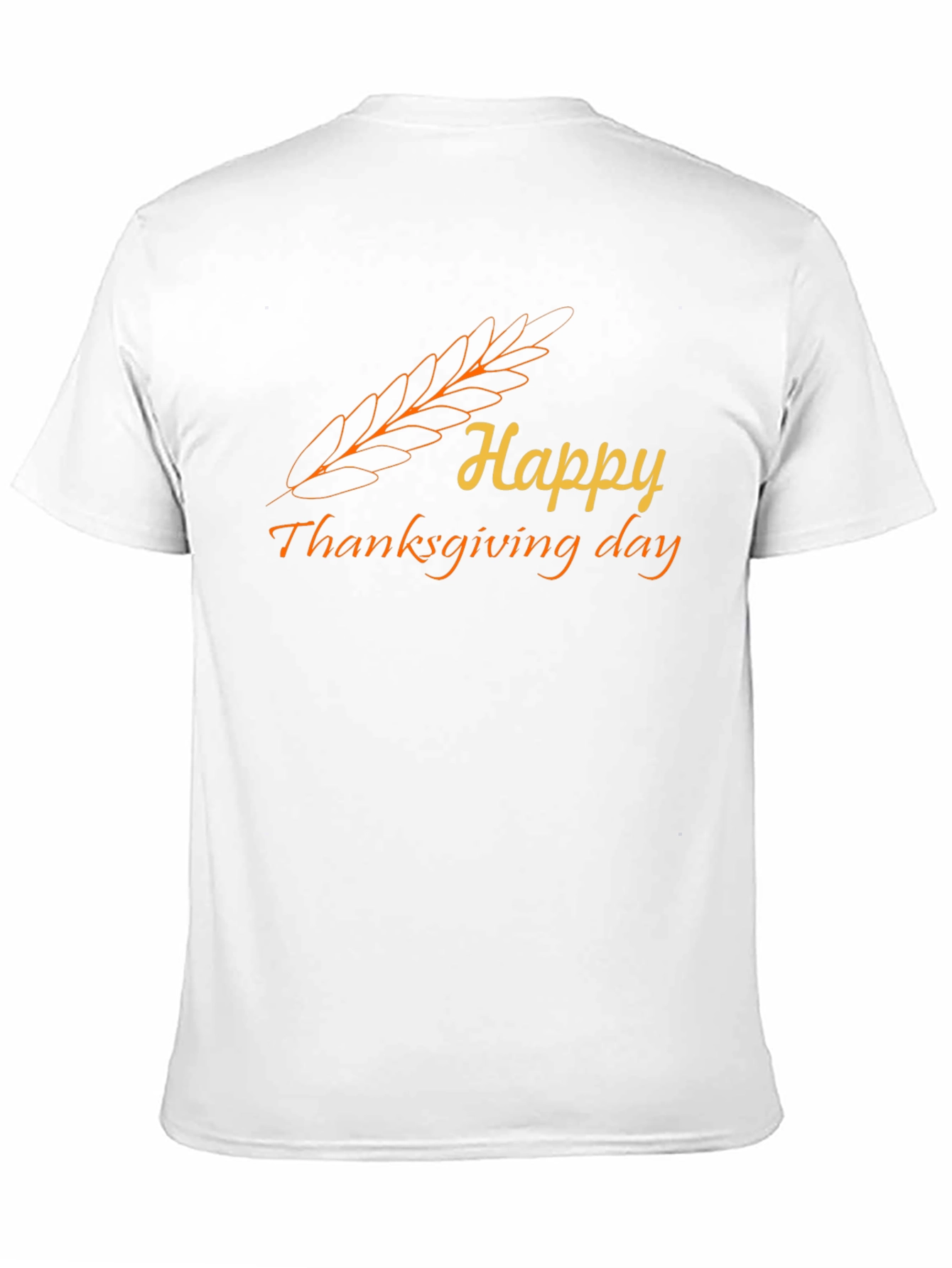 Happy Thanksgiving Day T-Shirt - Festive Fall Tee