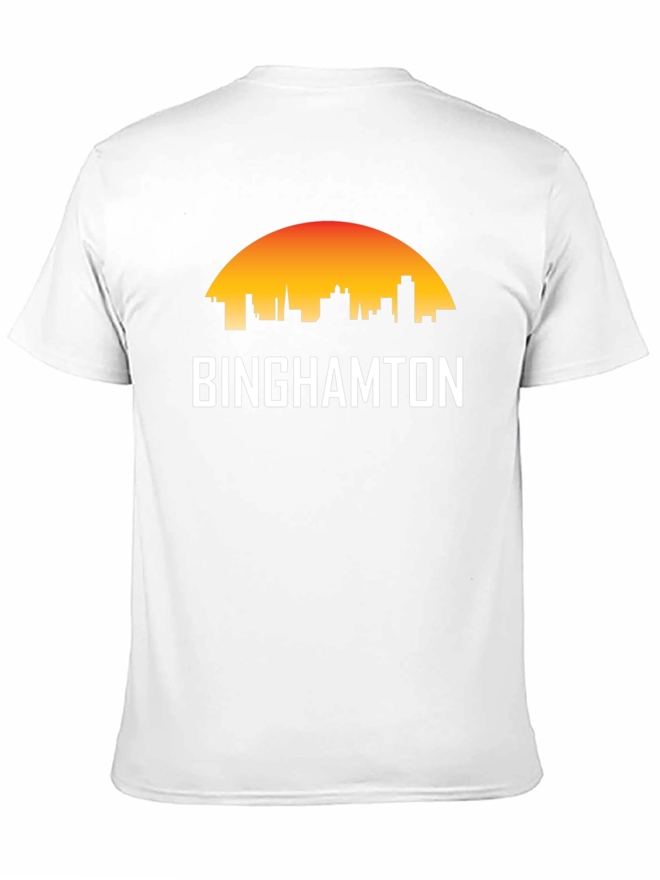 Binghamton Skyline Graphic Tee - Cityscape Shirt