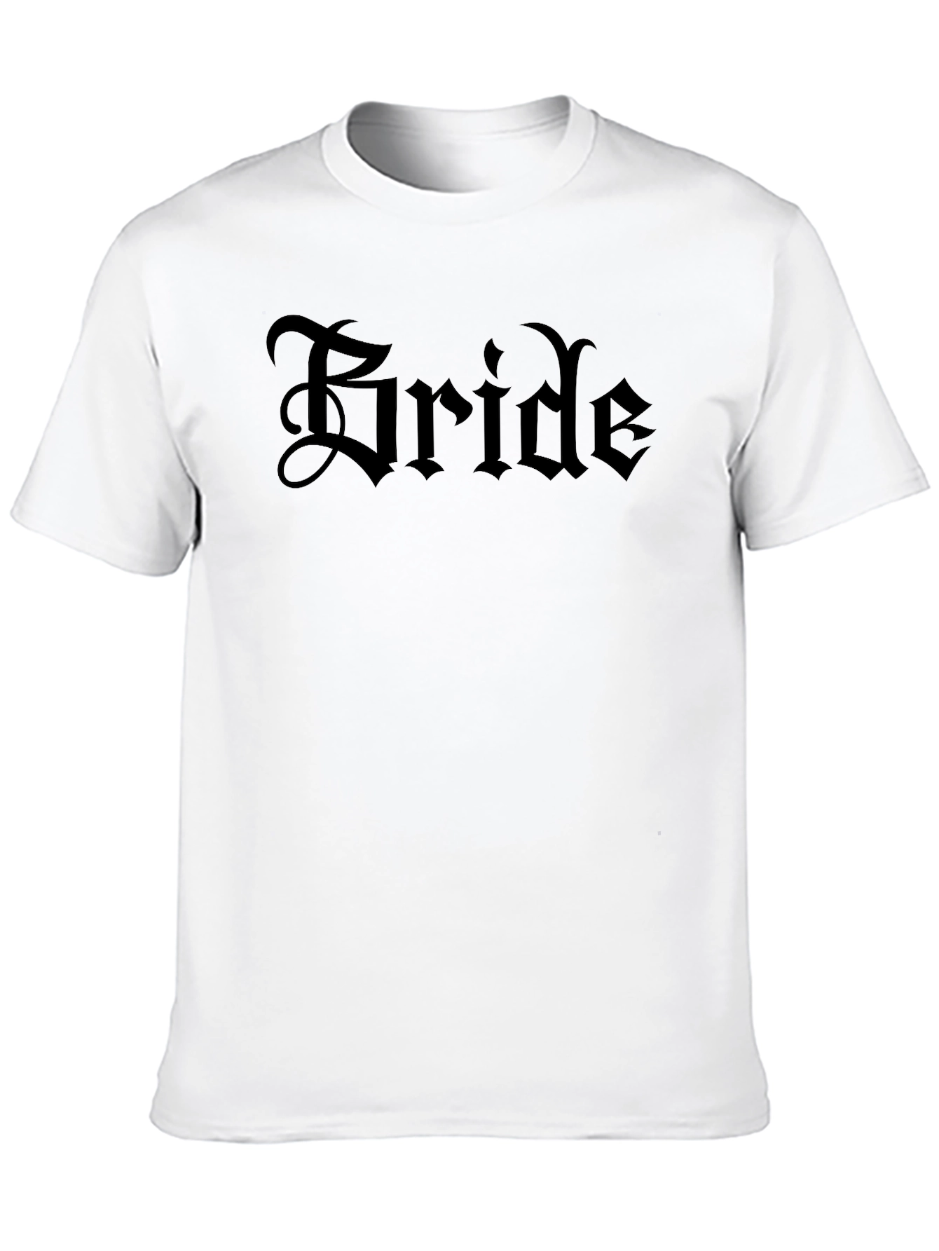 Bride Gothic Text T-Shirt - Black