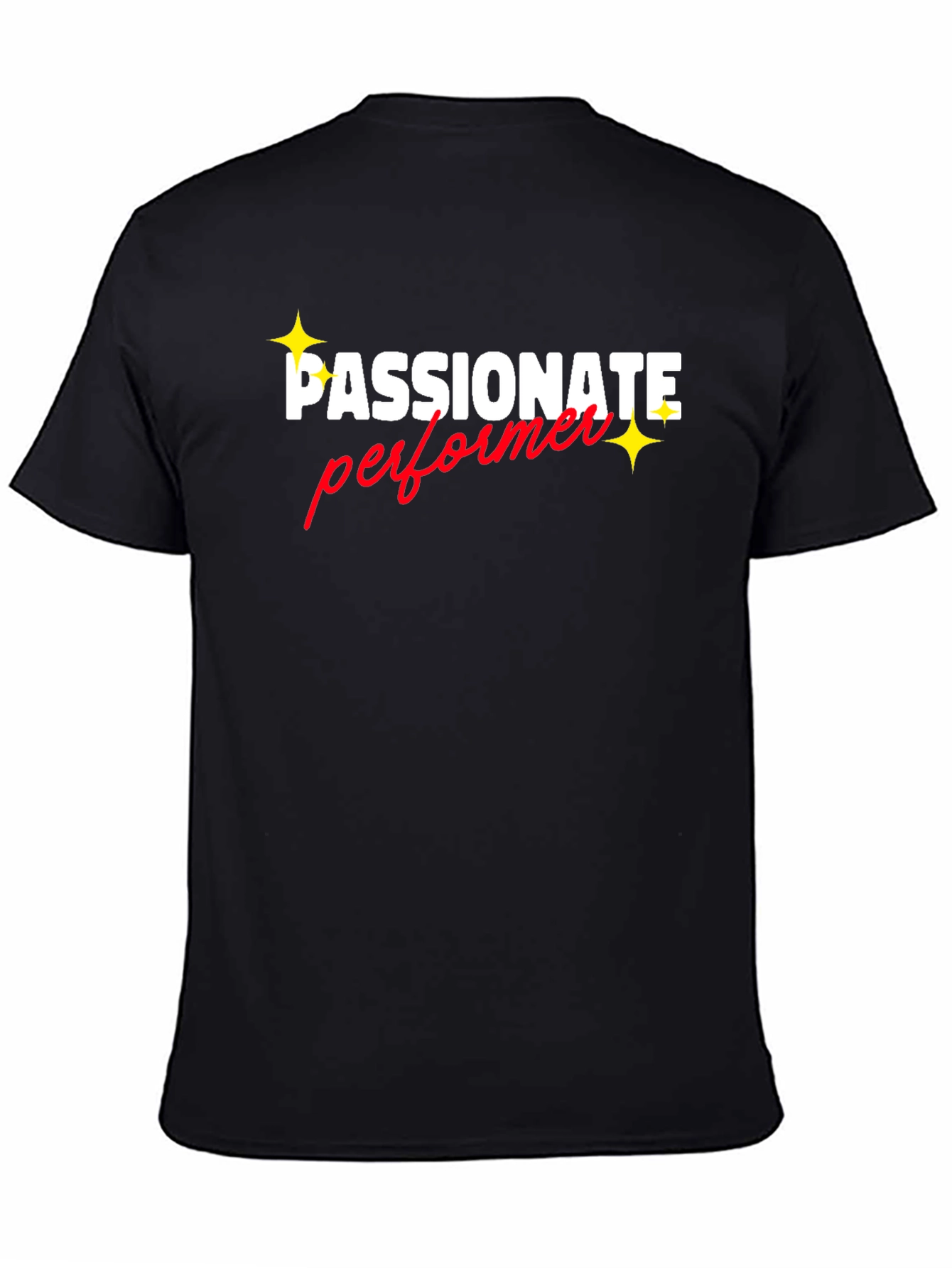 Passionate Performer Black T-Shirt