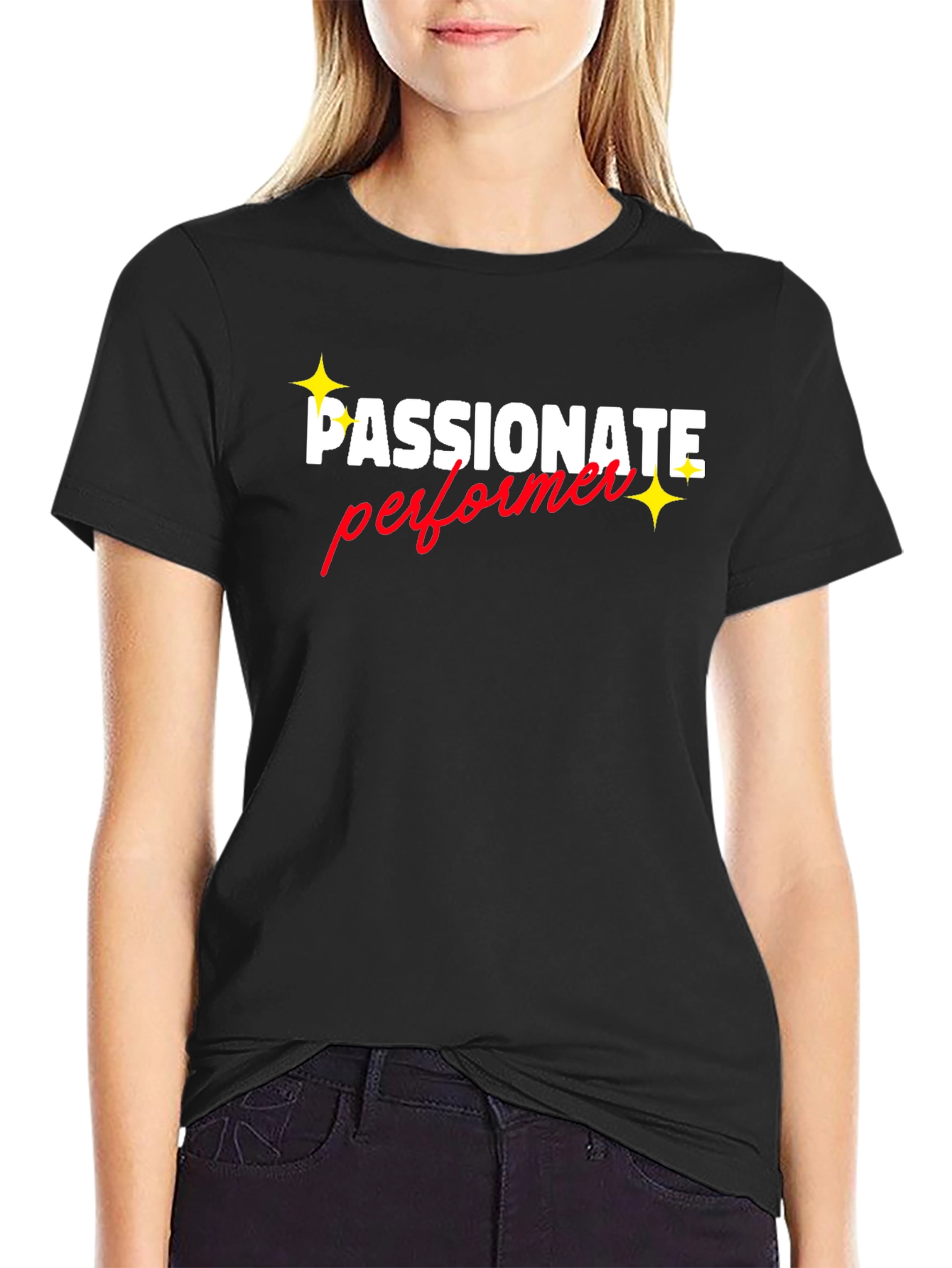 Passionate Performer Black T-Shirt