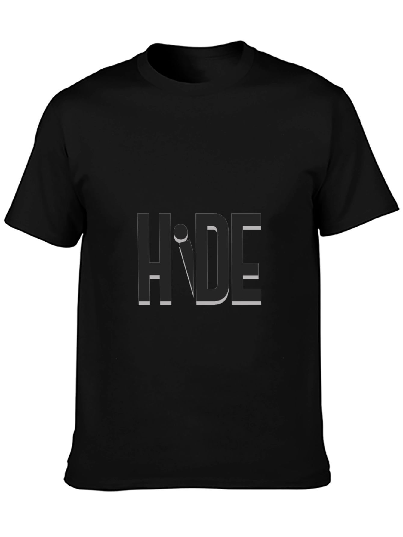 Hide Graphic T-Shirt - Modern Minimalist Tee