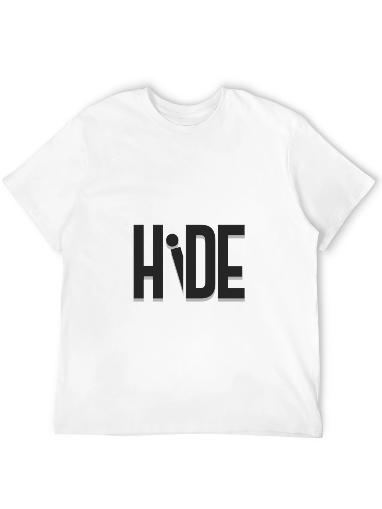 Hide Graphic T-Shirt - Modern Minimalist Tee