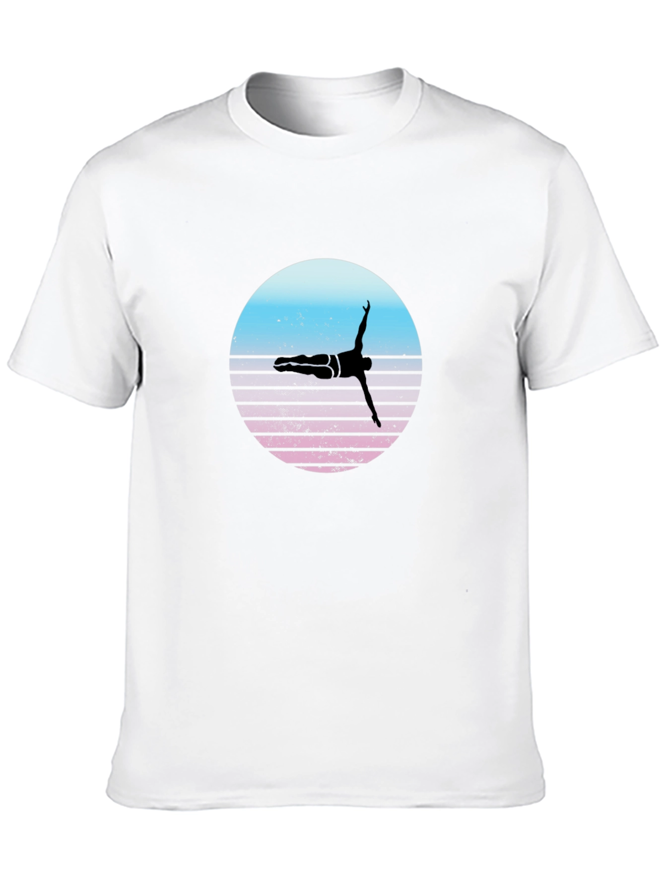 Retro Diver Silhouette T-Shirt