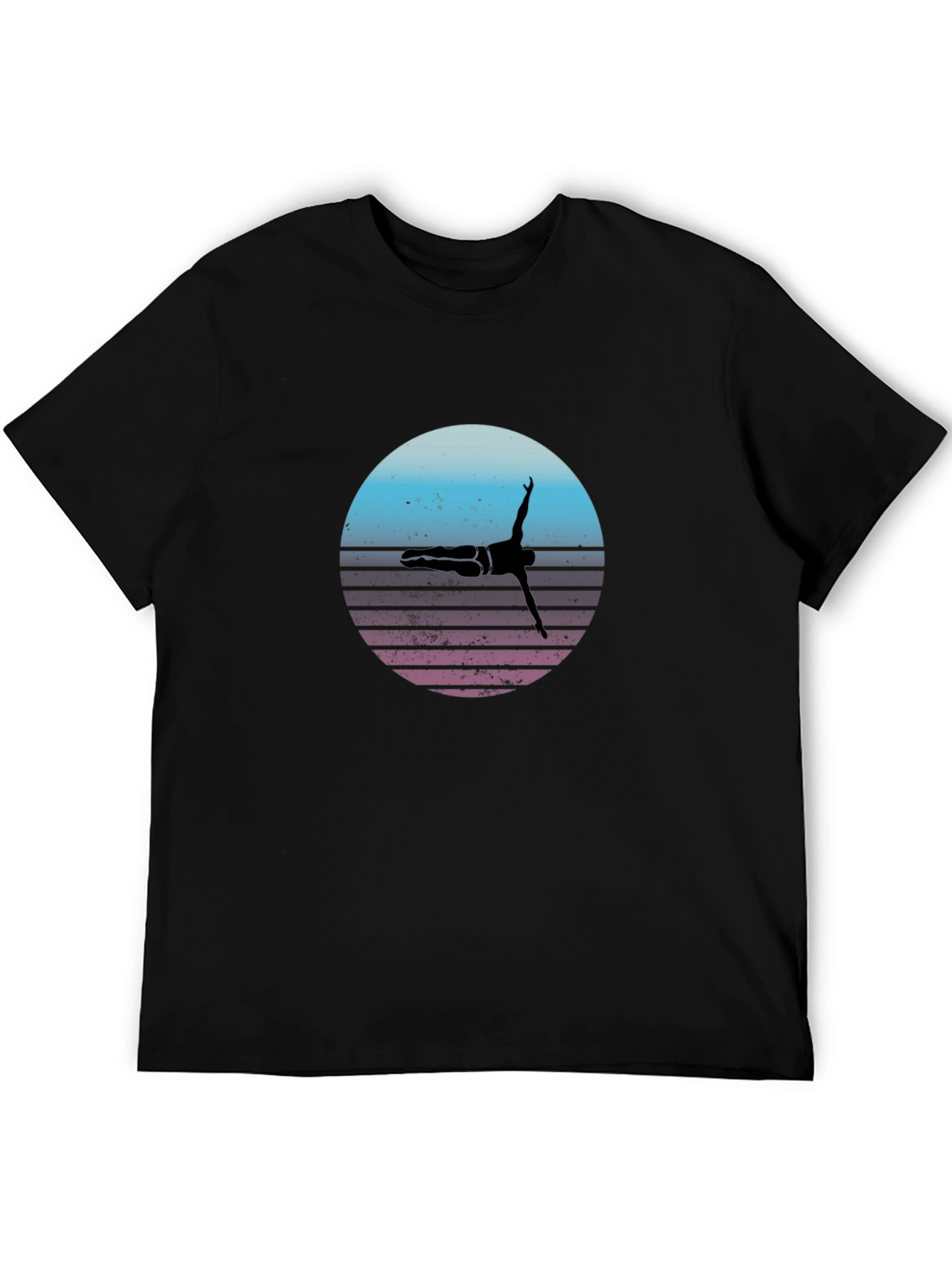 Retro Diver Silhouette T-Shirt