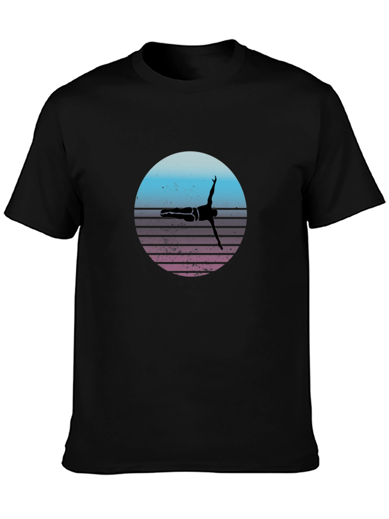 Retro Diver Silhouette T-Shirt