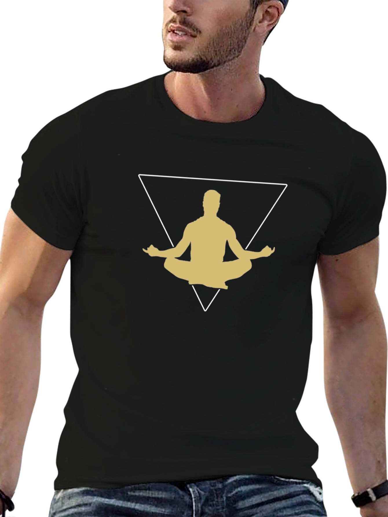 Meditate T-Shirt - Yoga Design
