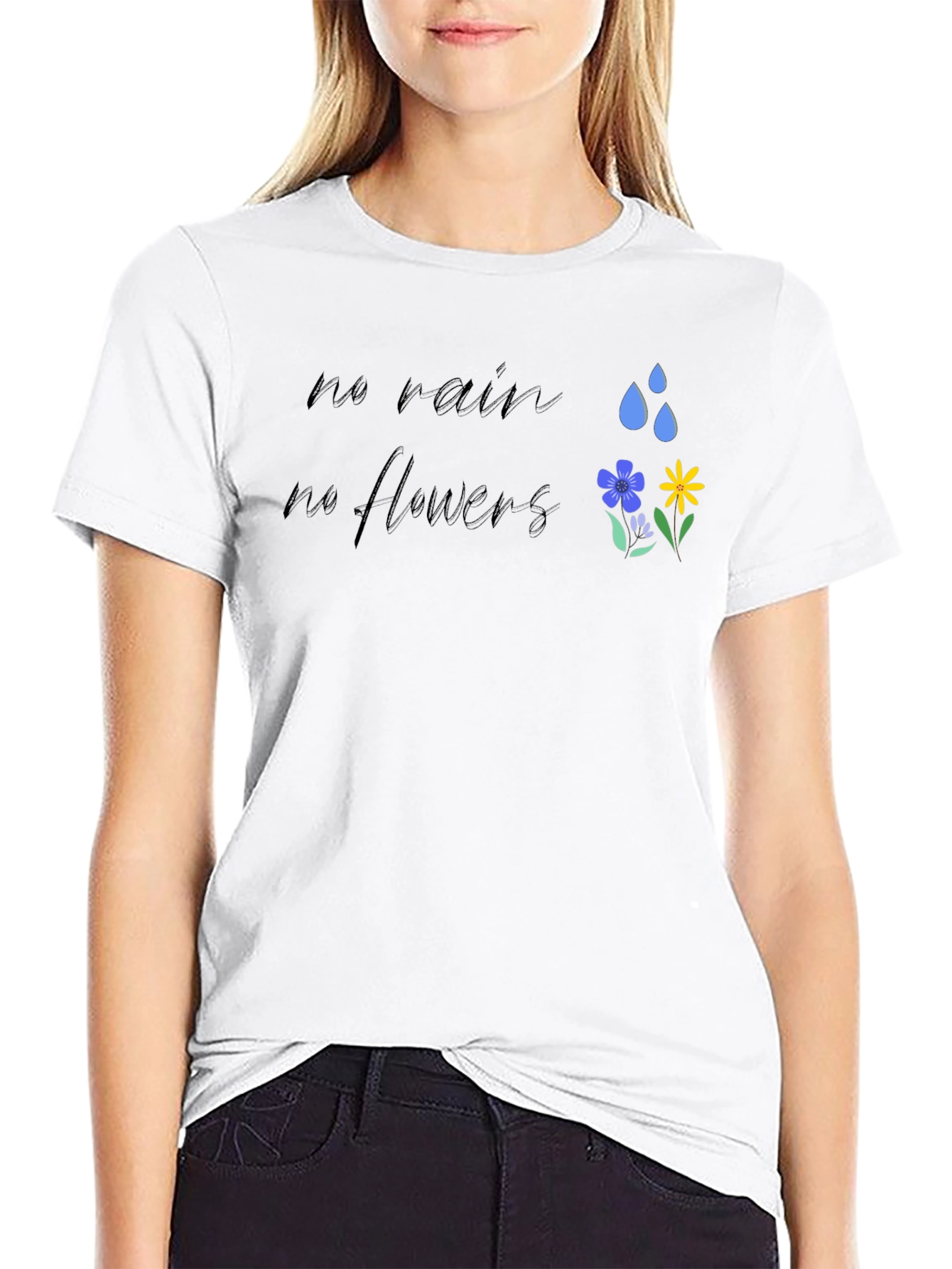 No Rain No Flowers Graphic Tee