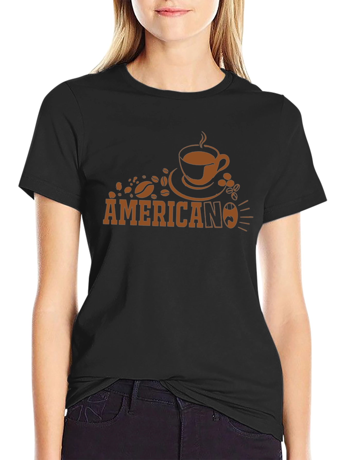 Americano Coffee Graphic T-Shirt