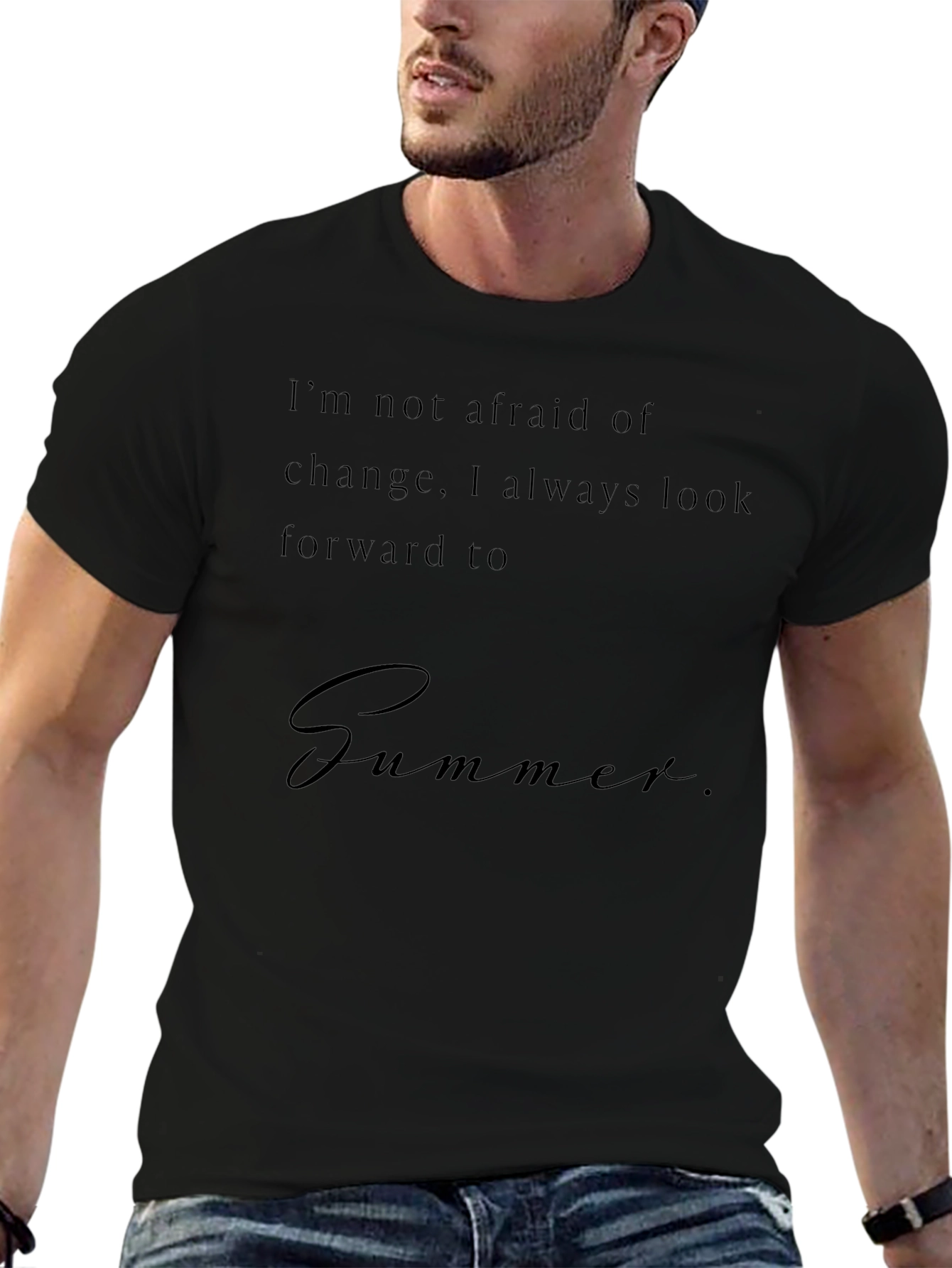 Summer T-Shirt - Trendy Quote Tee