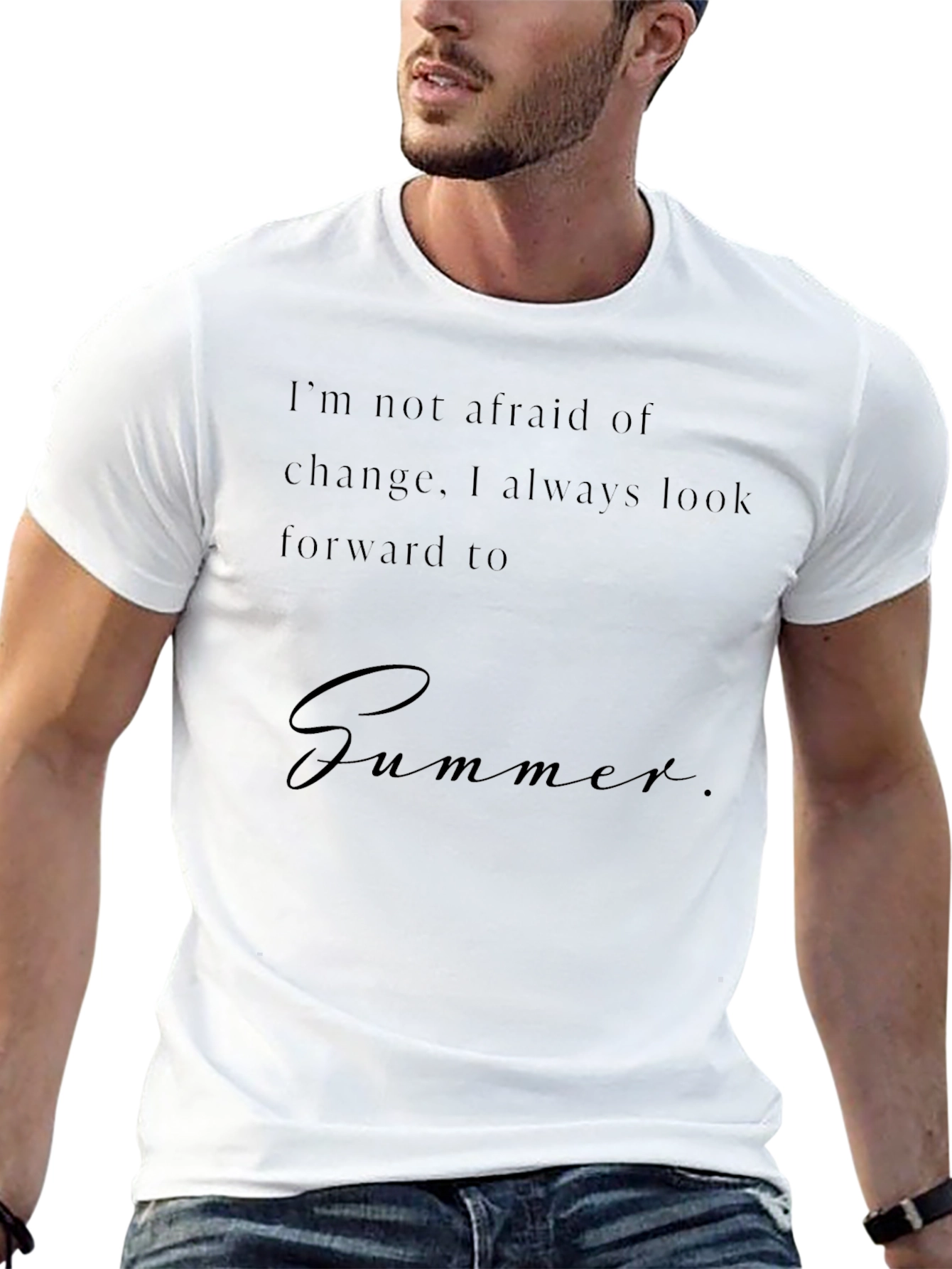 Summer T-Shirt - Trendy Quote Tee